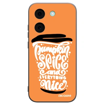 Picasee silikónový čierny obal pre Xiaomi Poco X8 Pro - Pumpkin coffee
