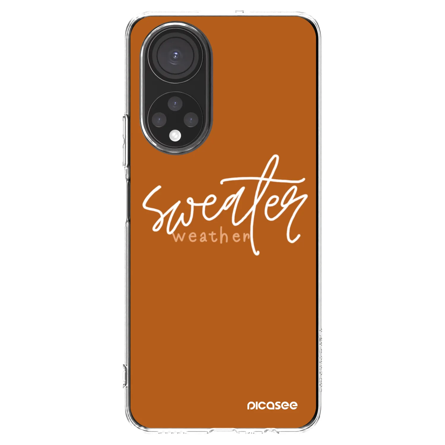 Picasee silikónový prehľadný obal pre Honor X7 - Sweater weather