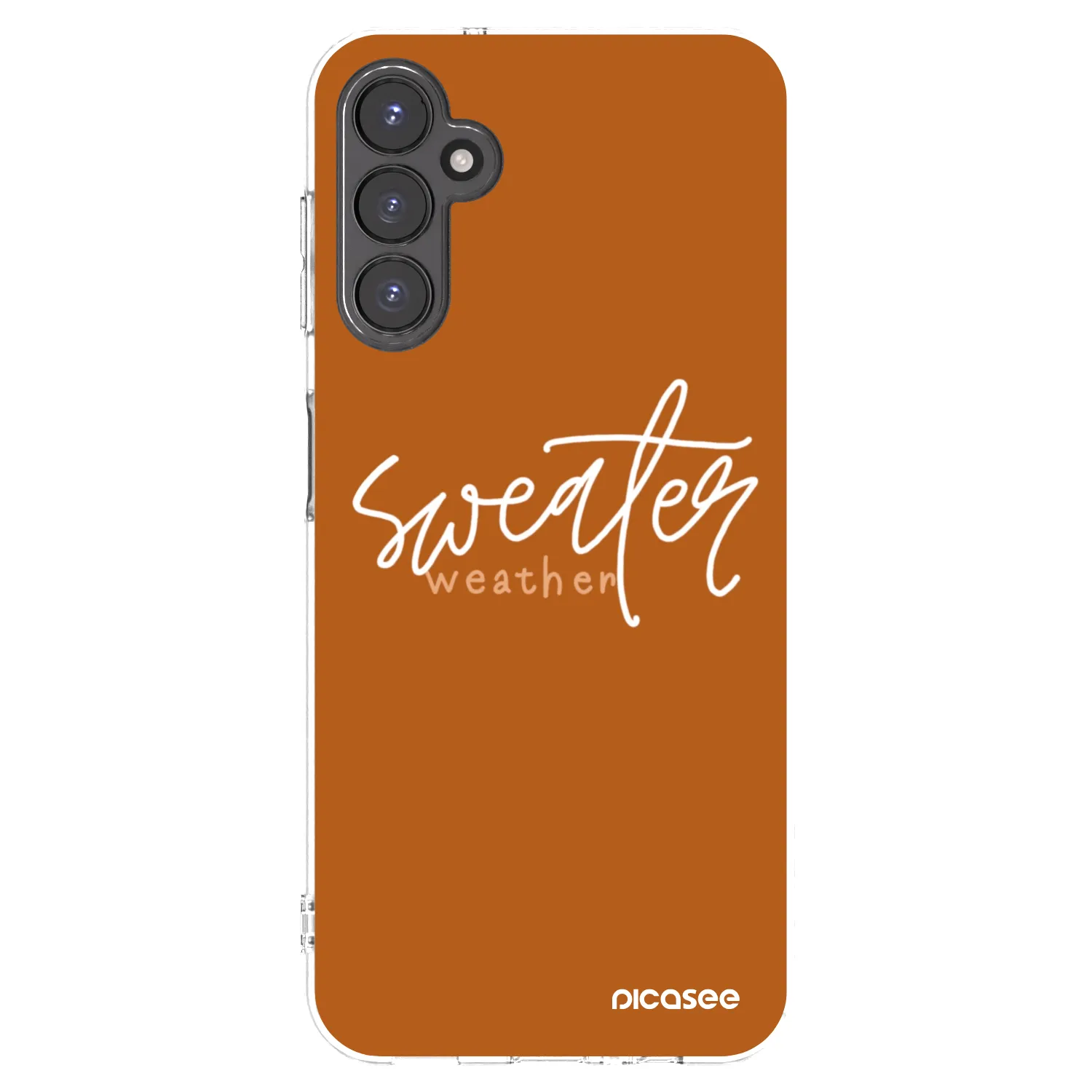 Picasee silikónový prehľadný obal pre Samsung Galaxy A14 4G A145R - Sweater weather