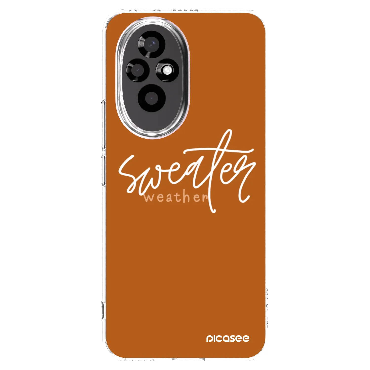 Picasee silikónový prehľadný obal pre Honor 200 Pro 5G - Sweater weather