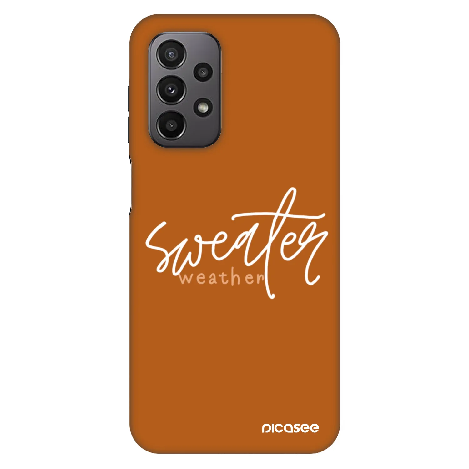 Picasee Fashion Case pre Samsung Galaxy A23 A236B 5G - Sweater weather
