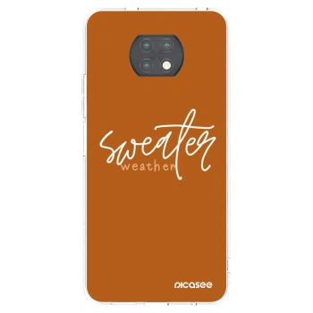 Picasee silikónový prehľadný obal pre Xiaomi Redmi Note 9T - Sweater weather