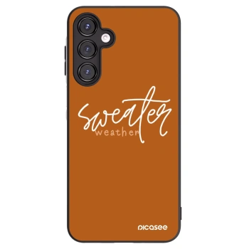 Picasee silikónový čierny obal pre Samsung Galaxy A16 5G - Sweater weather