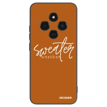 Picasee silikónový čierny obal pre Xiaomi Poco C75 - Sweater weather