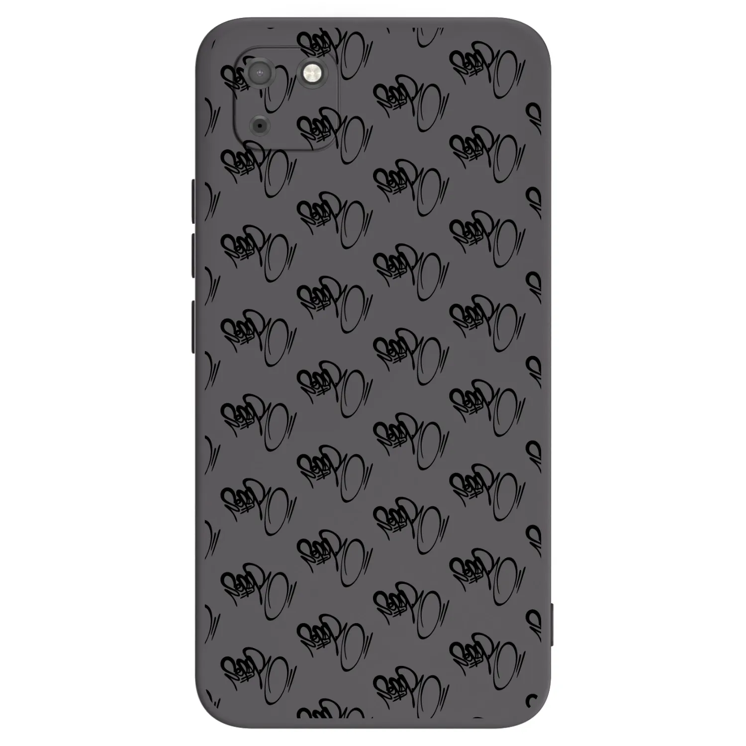 Picasee silikónový čierny obal pre Huawei Y5P - Separ - Black On Black 1
