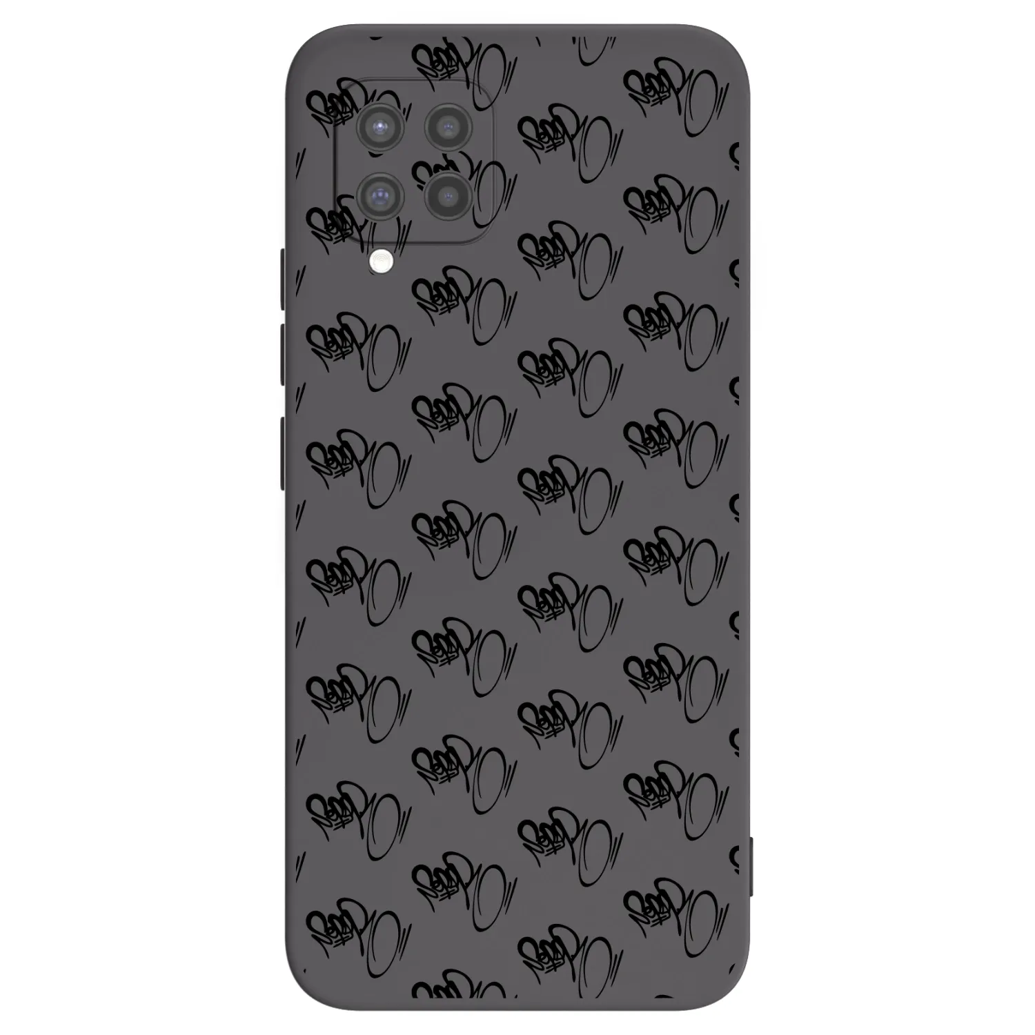 Picasee silikónový čierny obal pre Samsung Galaxy A42 A426B - Separ - Black On Black 1