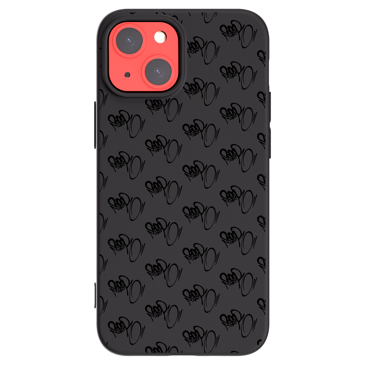 Picasee silikónový čierny obal pre Apple iPhone 13 mini - Separ - Black On Black 1