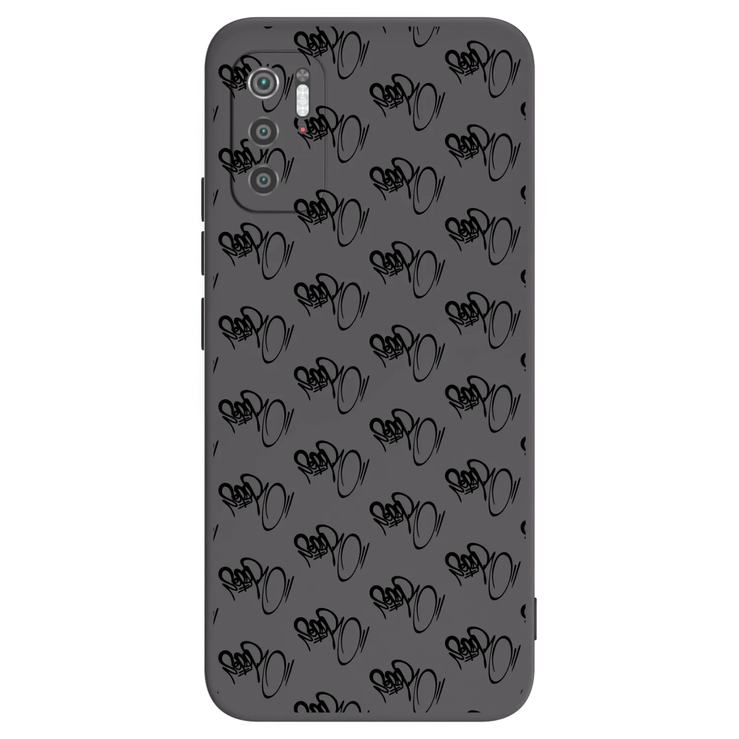 Picasee silikónový čierny obal pre Xiaomi Poco M3 Pro 5G - Separ - Black On Black 1