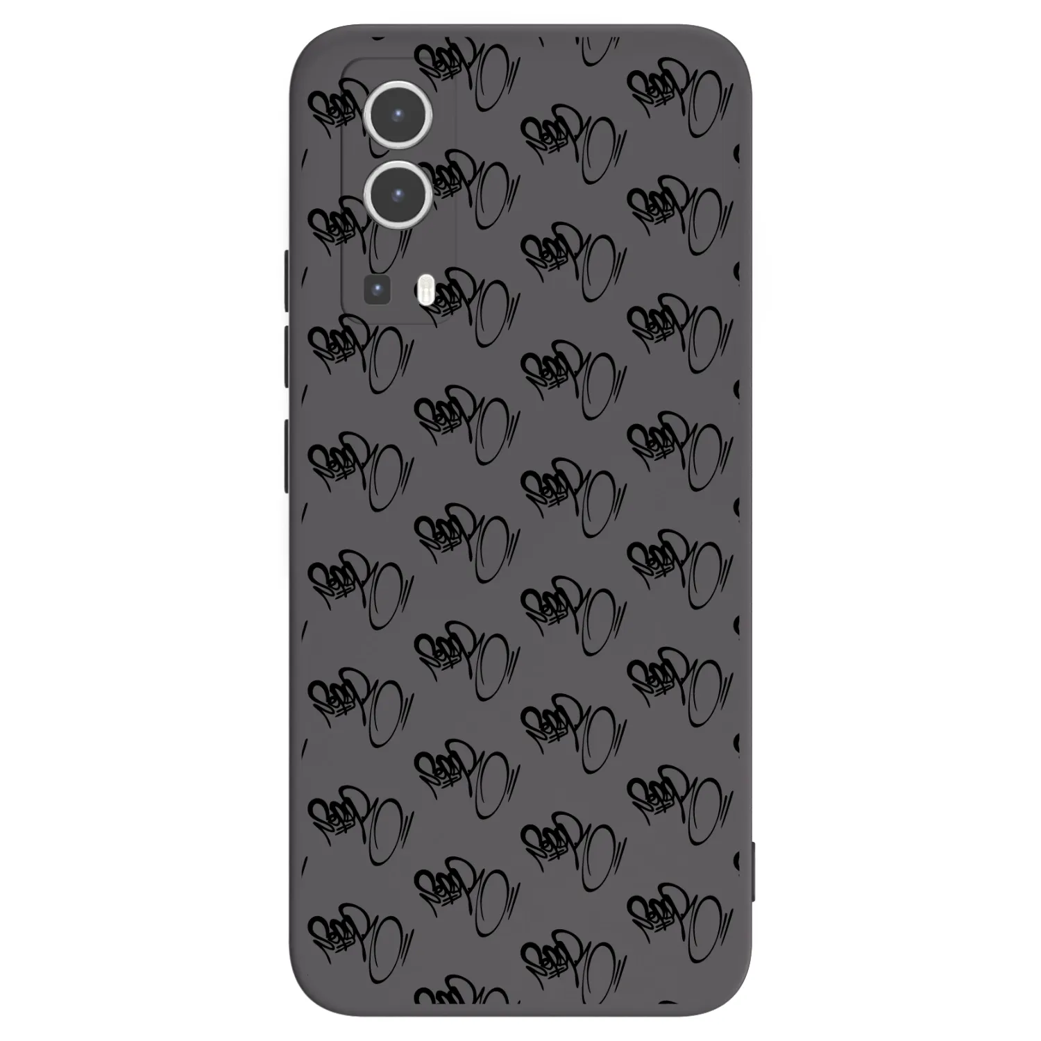 Picasee silikónový čierny obal pre Vivo Y72 5G - Separ - Black On Black 1