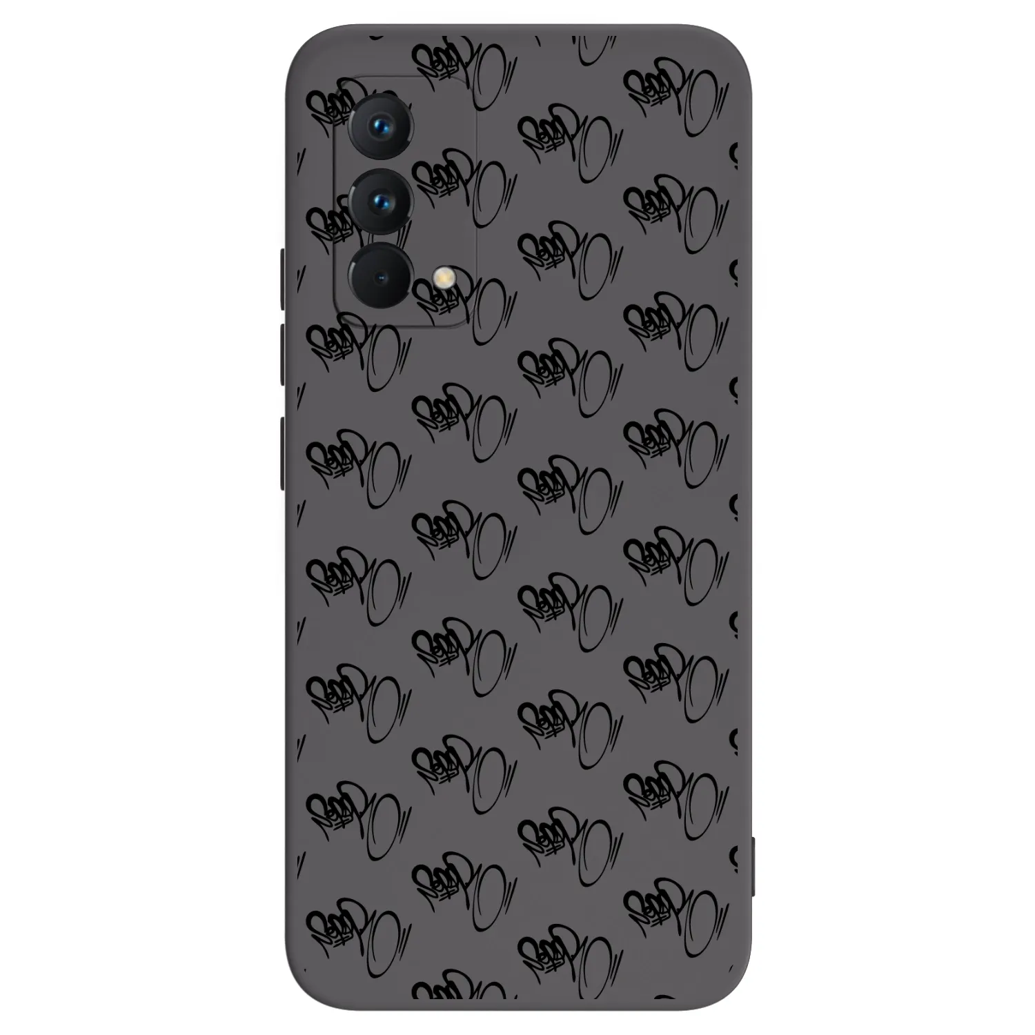 Picasee silikónový čierny obal pre Realme GT Master Edition 5G - Separ - Black On Black 1