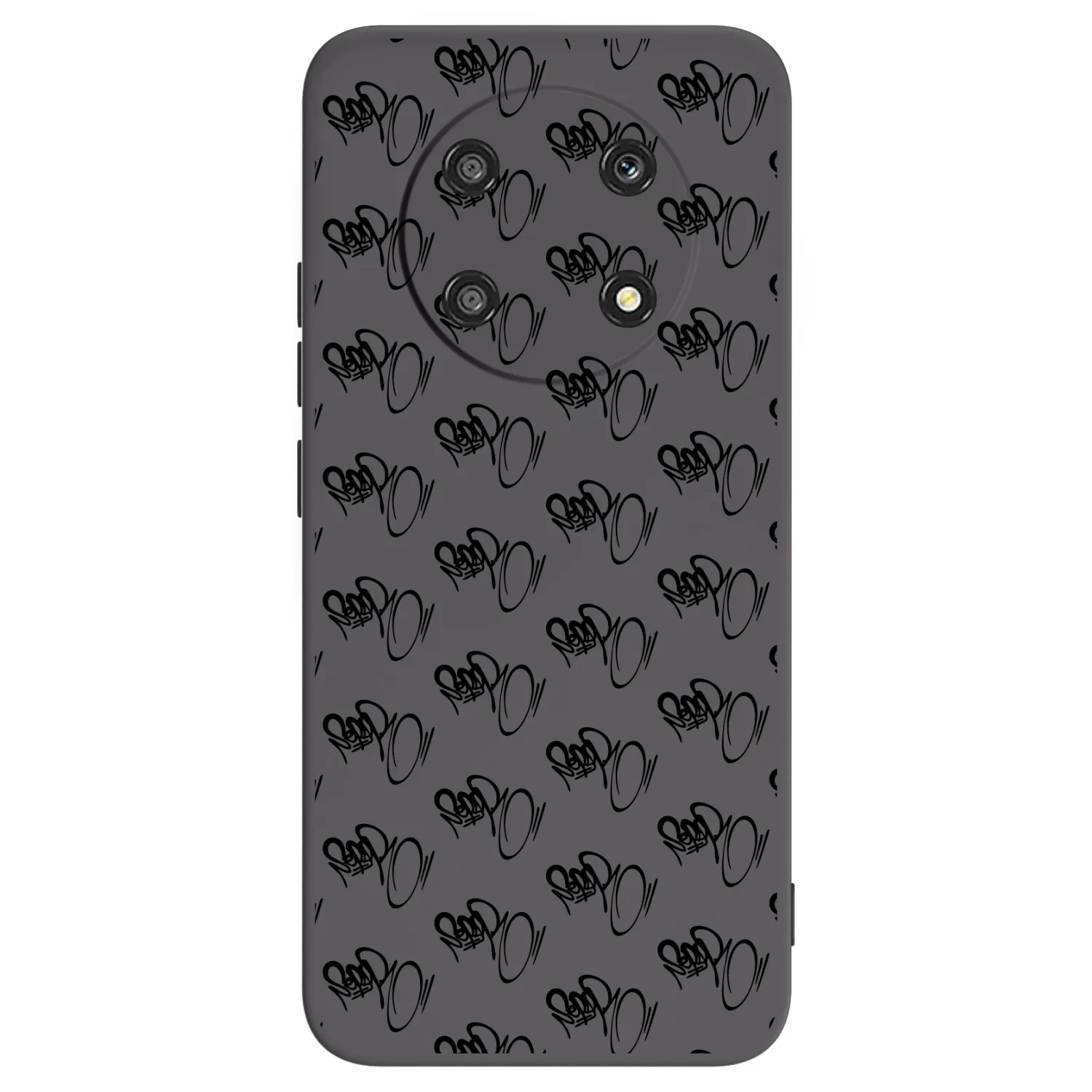 Picasee silikónový čierny obal pre Honor Magic4 Lite 5G - Separ - Black On Black 1