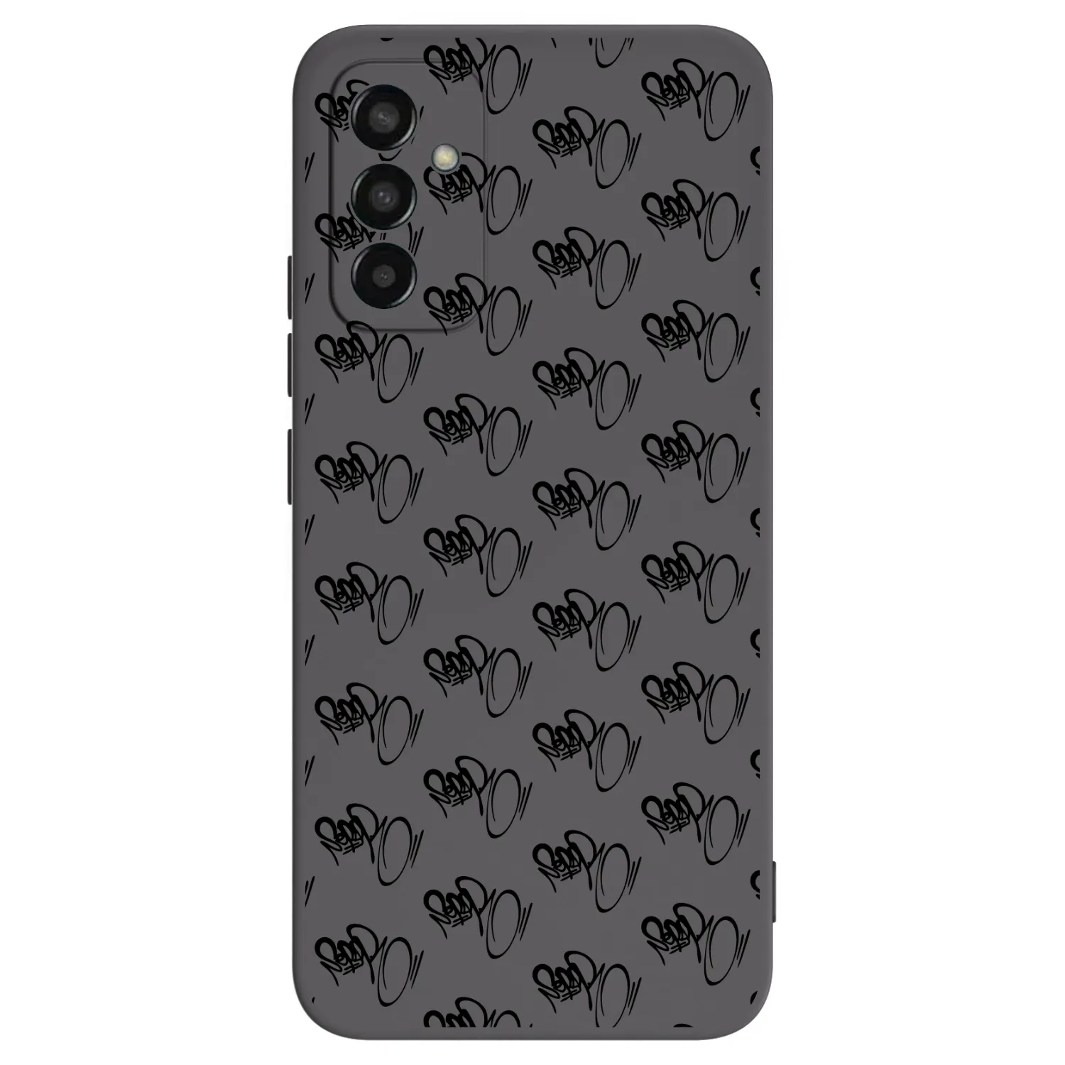 Picasee silikónový čierny obal pre Samsung Galaxy M13 M135F - Separ - Black On Black 1