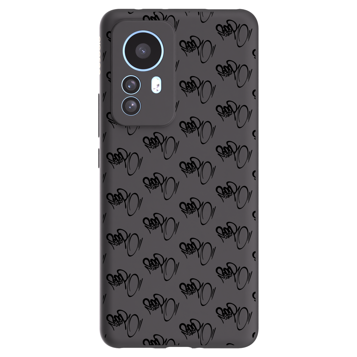 Picasee silikónový čierny obal pre Xiaomi 12T - Separ - Black On Black 1