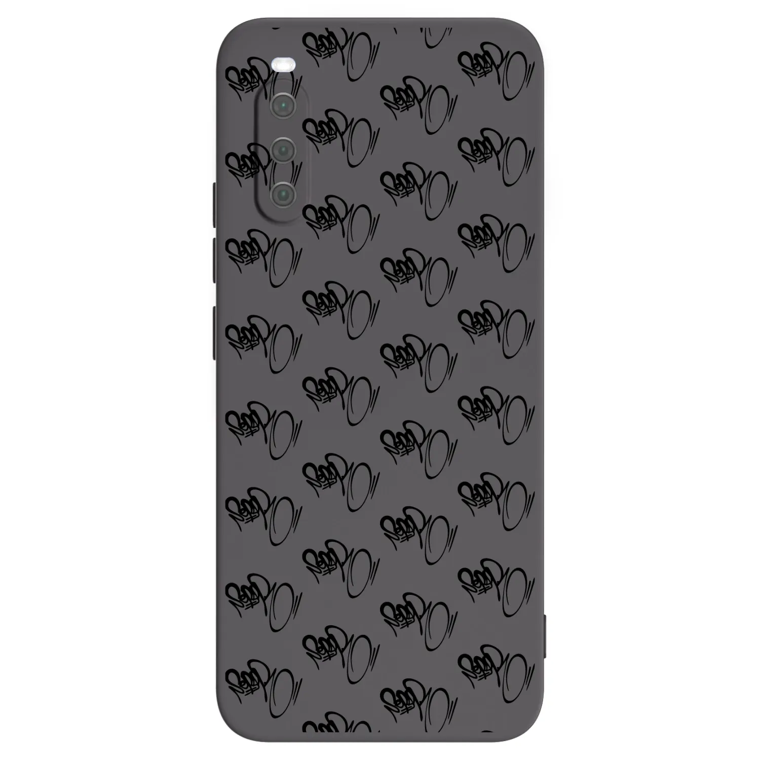 Picasee silikónový čierny obal pre Sony Xperia 10 III - Separ - Black On Black 1