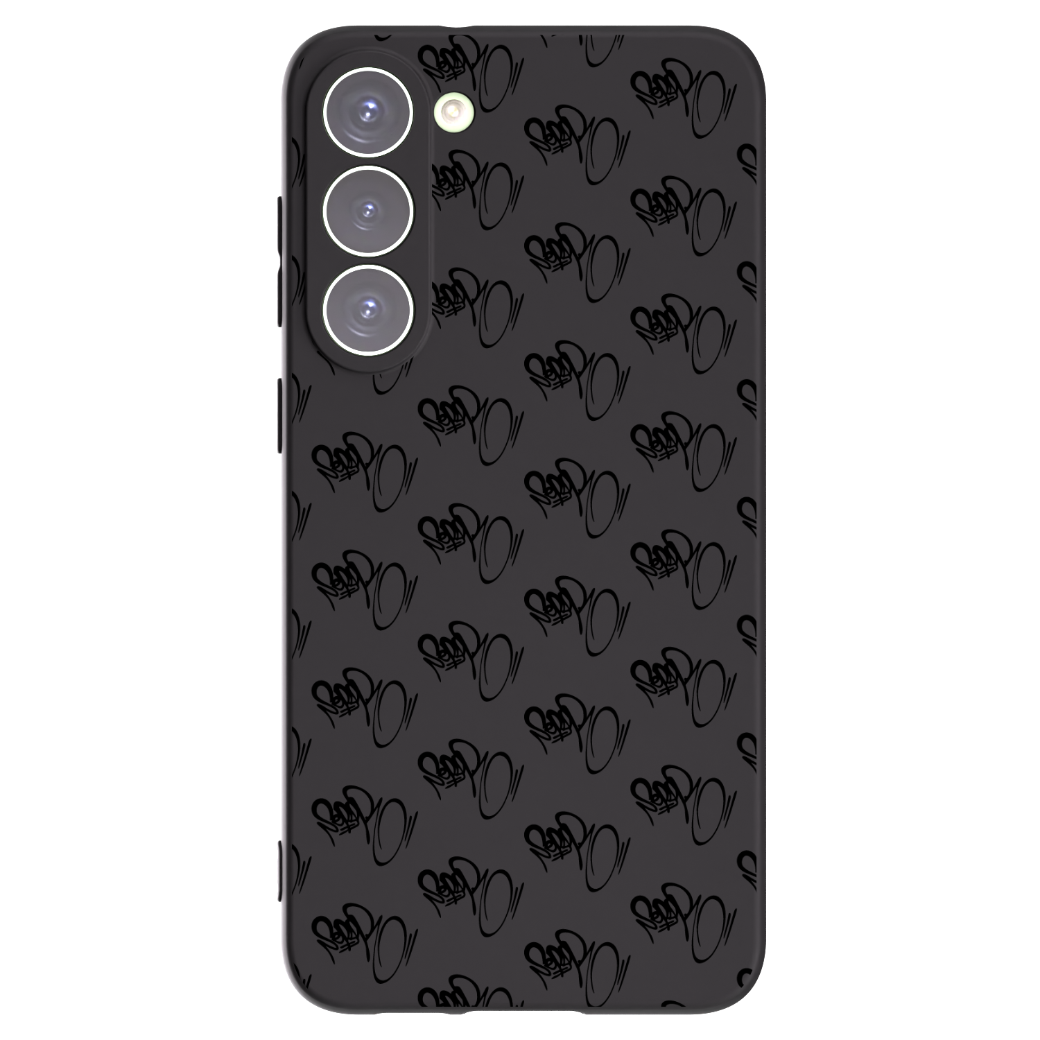 Picasee silikónový čierny obal pre Samsung Galaxy S23+ 5G - Separ - Black On Black 1