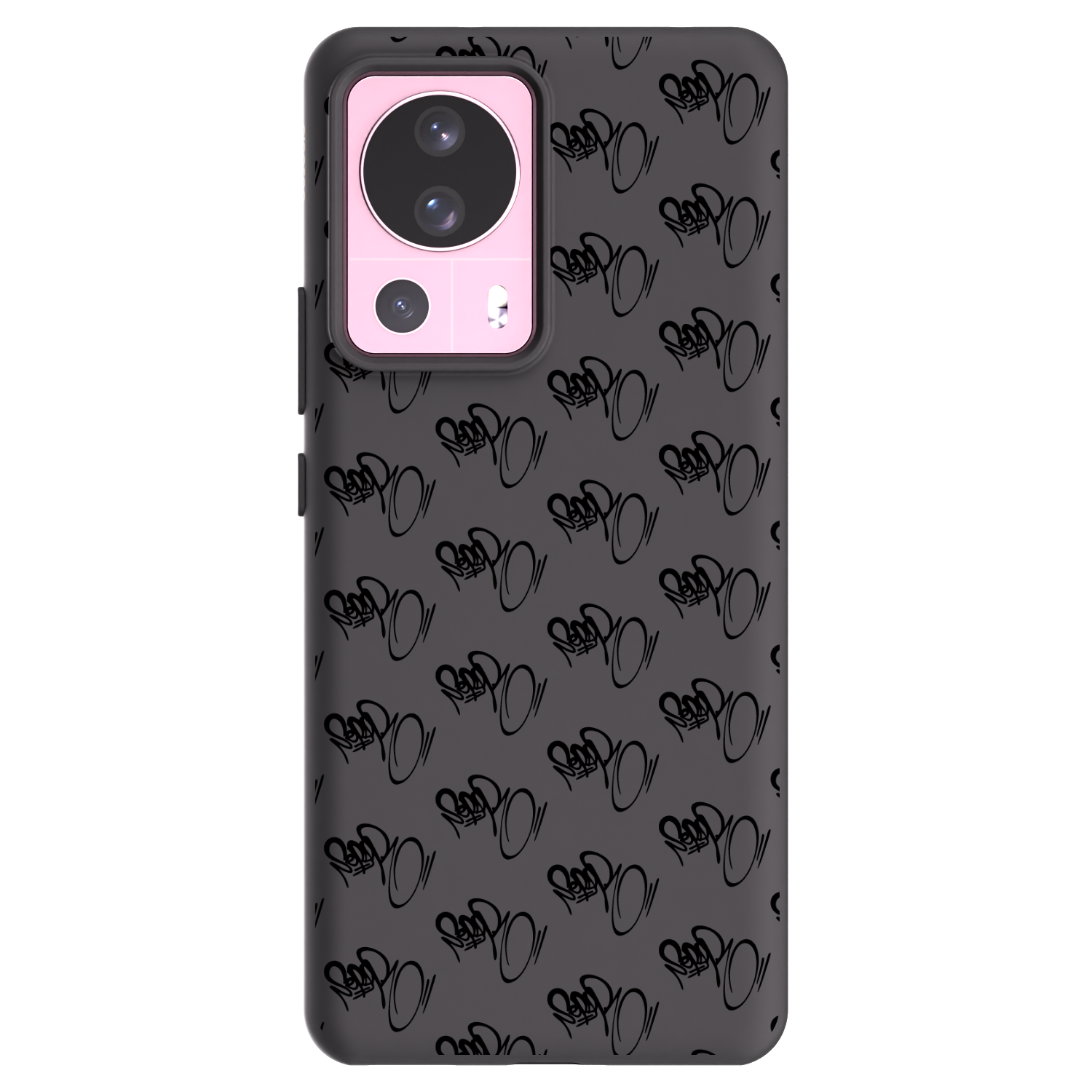 Picasee silikónový čierny obal pre Xiaomi 13 Lite - Separ - Black On Black 1