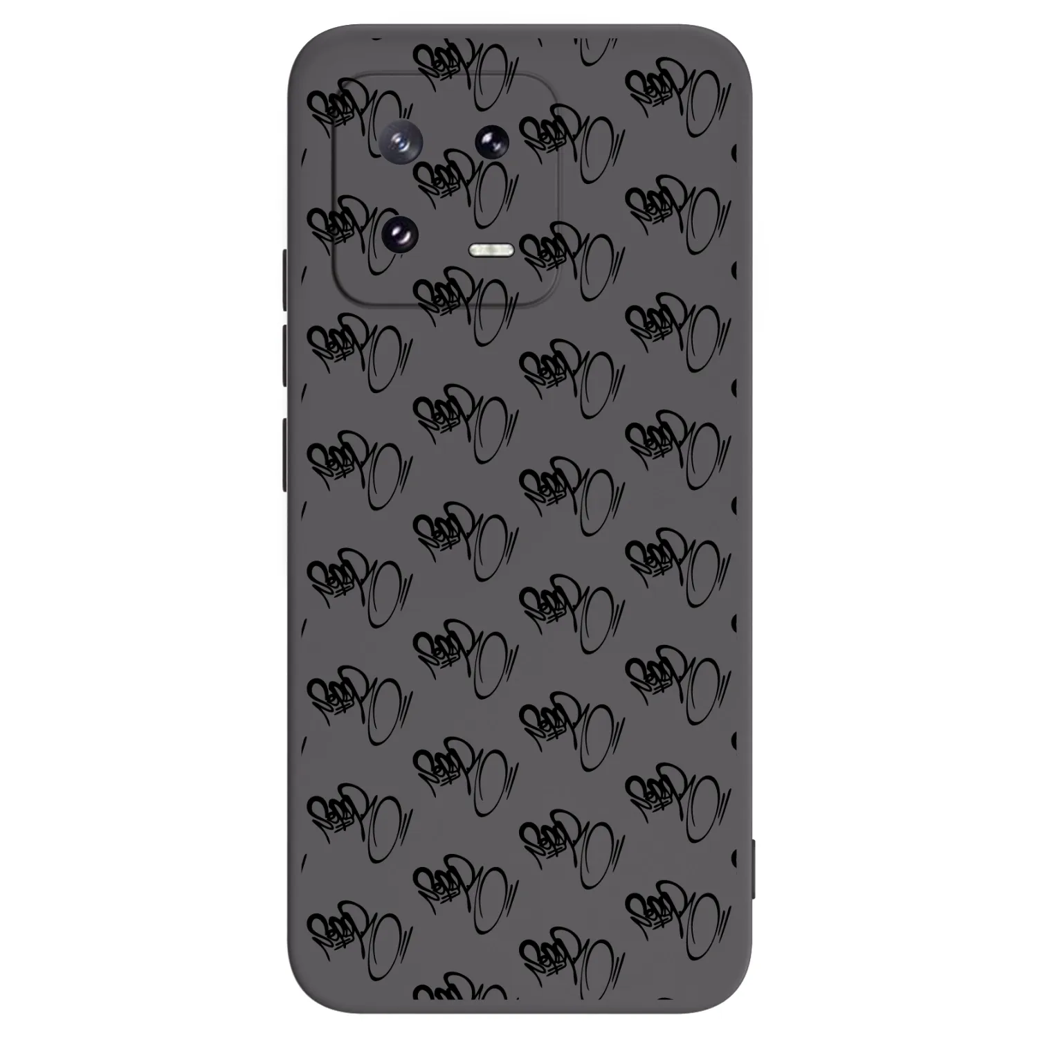 Picasee silikónový čierny obal pre Xiaomi 13 Pro - Separ - Black On Black 1