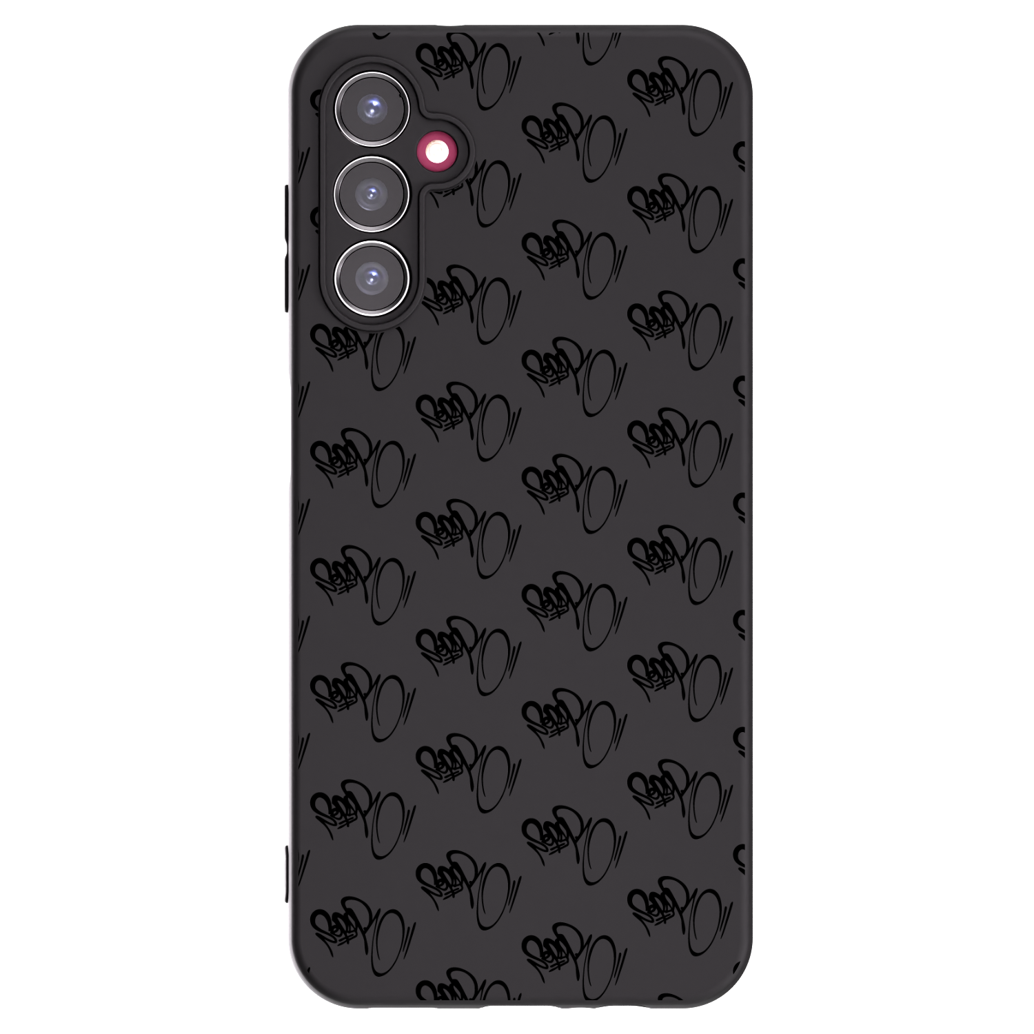 Picasee silikónový čierny obal pre Samsung Galaxy A14 5G A146P - Separ - Black On Black 1
