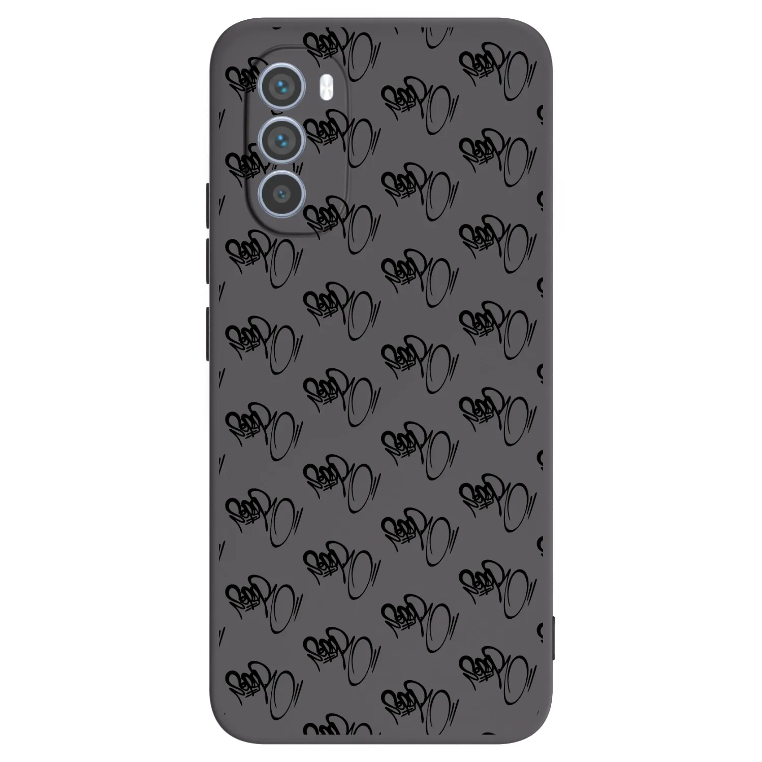 Picasee silikónový čierny obal pre Motorola Moto G62 - Separ - Black On Black 1