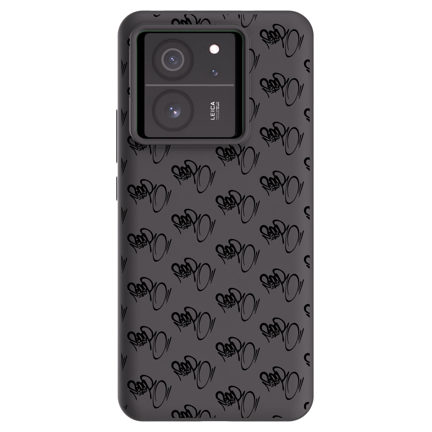Picasee silikónový čierny obal pre Xiaomi 13T - Separ - Black On Black 1