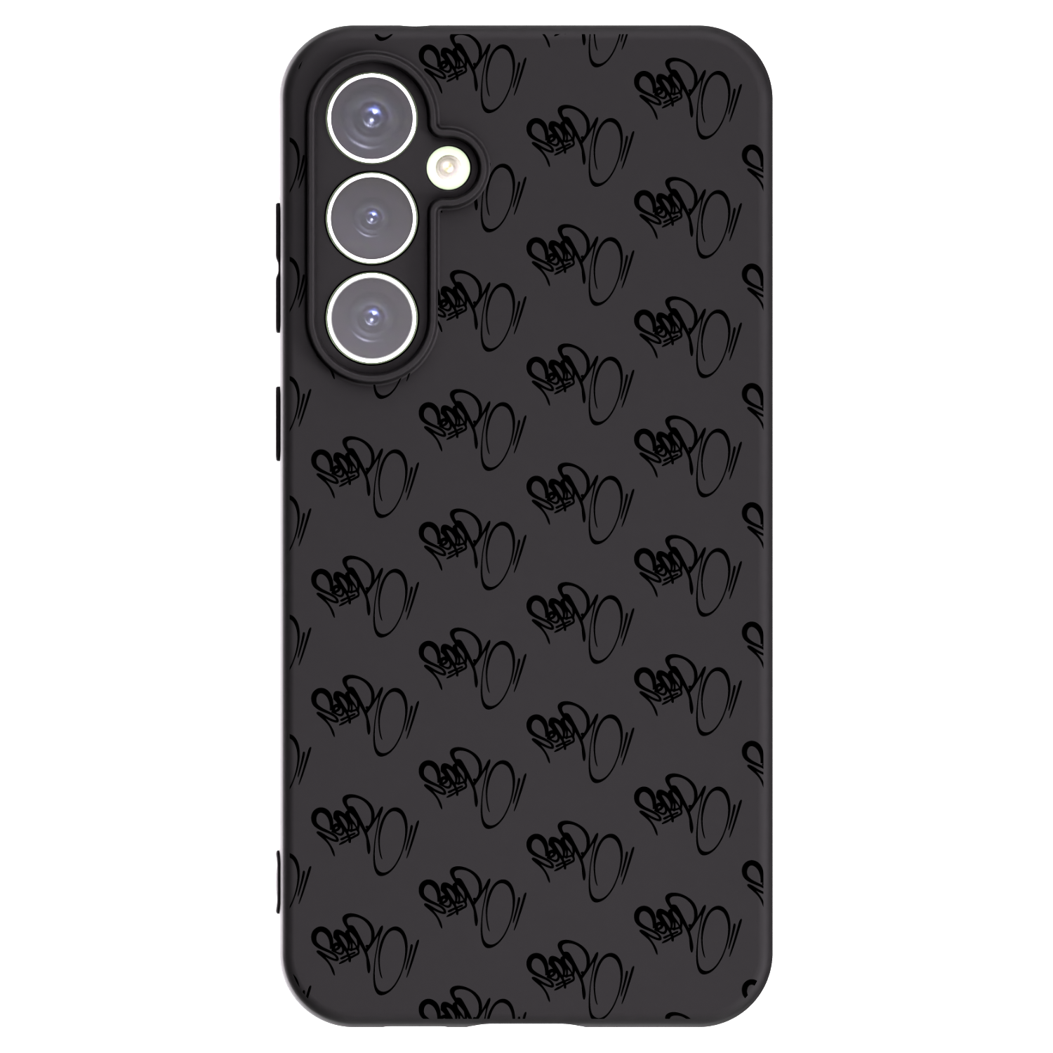 Picasee silikónový čierny obal pre Samsung Galaxy S23 FE S711B - Separ - Black On Black 1