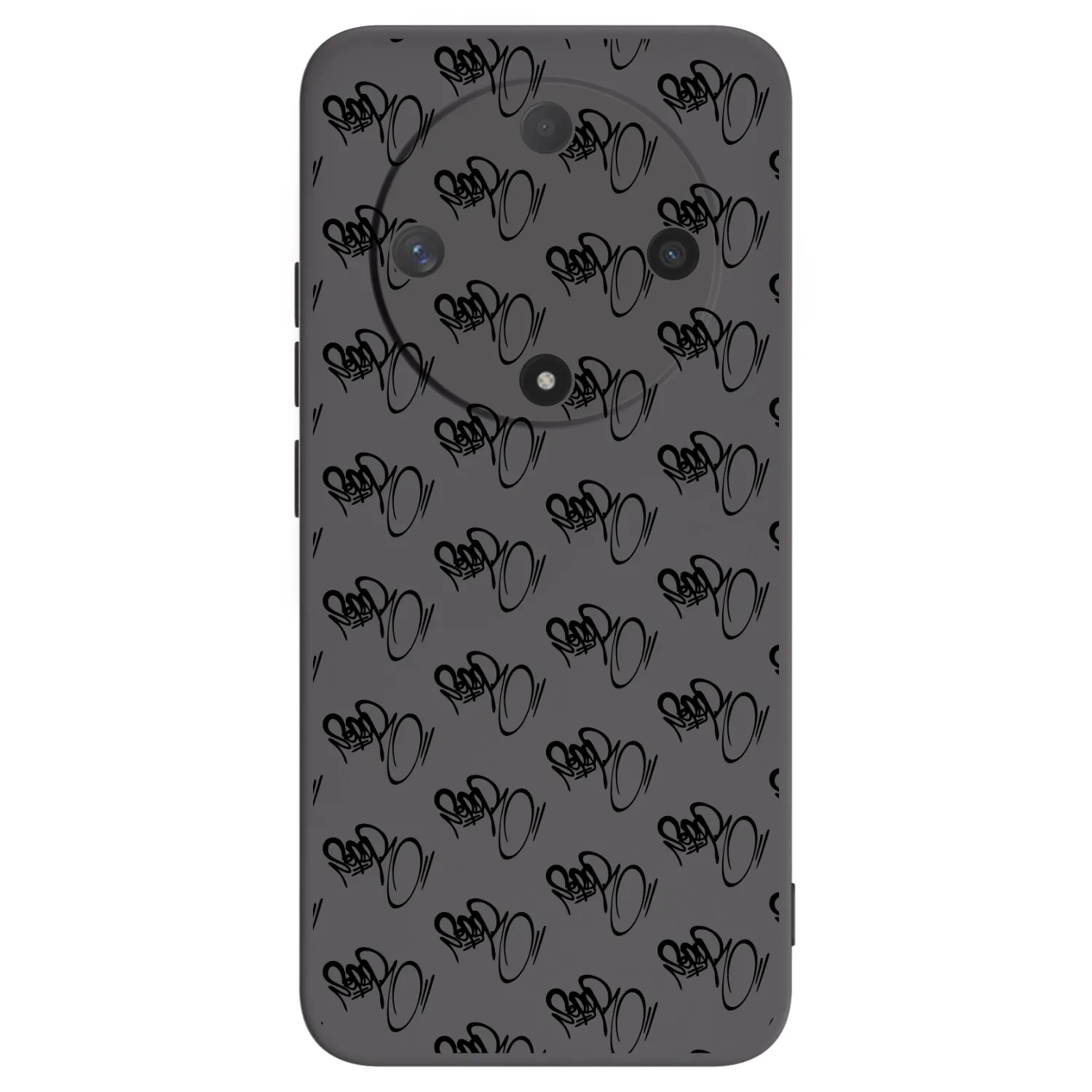 Silikónový čierny obal pre Honor Magic6 Lite 5G - Separ - Black On Black 1
