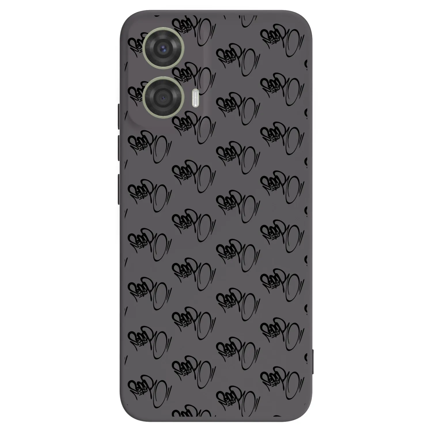 Picasee silikónový čierny obal pre Motorola Moto G24 - Separ - Black On Black 1