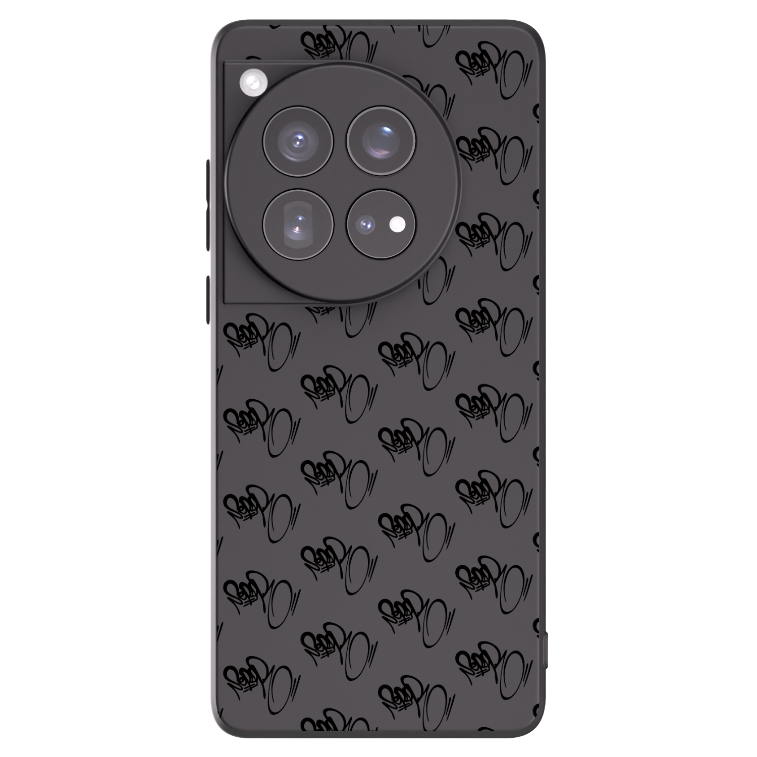 Picasee silikónový čierny obal pre OnePlus 12 5G - Separ - Black On Black 1