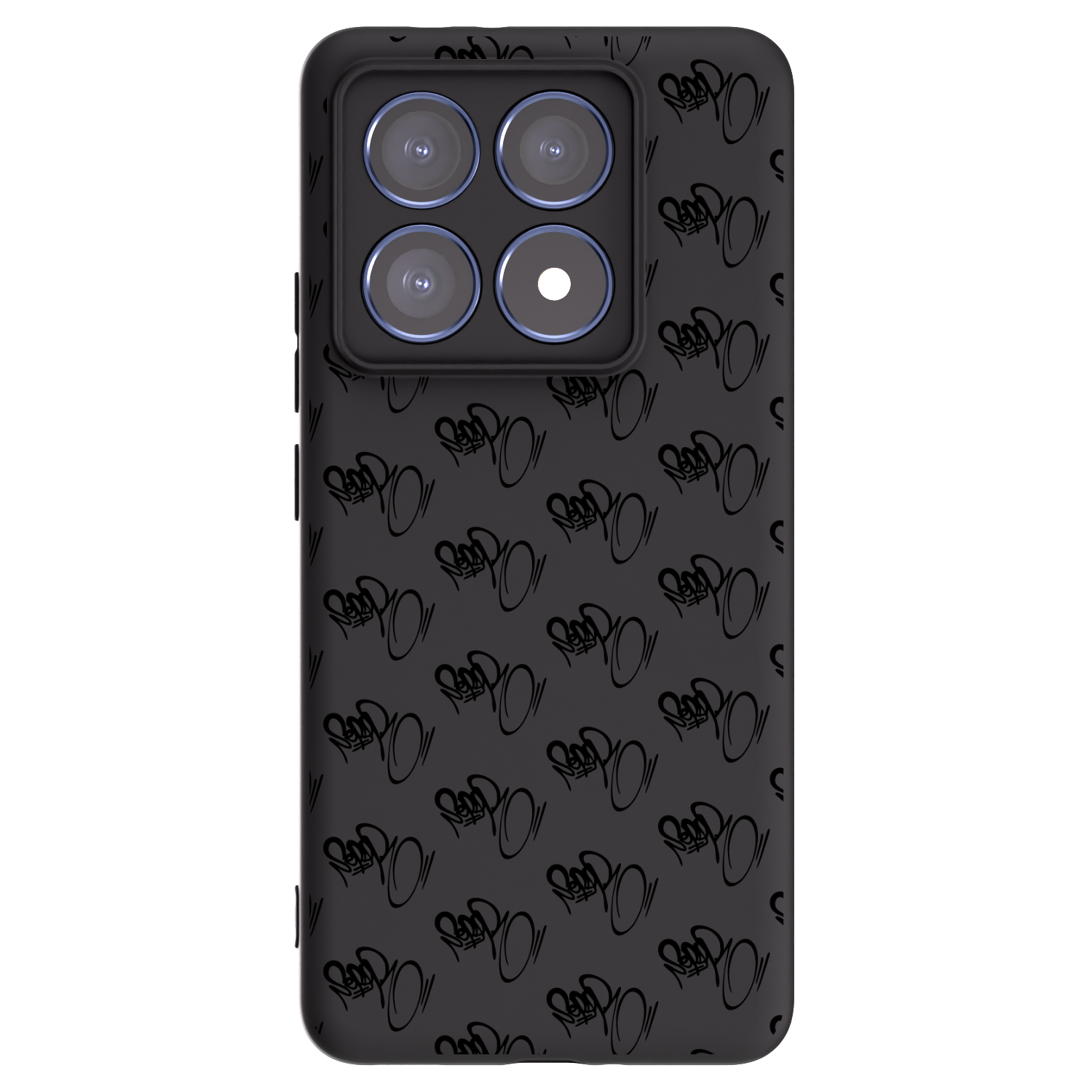 Picasee silikónový čierny obal pre Xiaomi 14T Pro - Separ - Black On Black 1