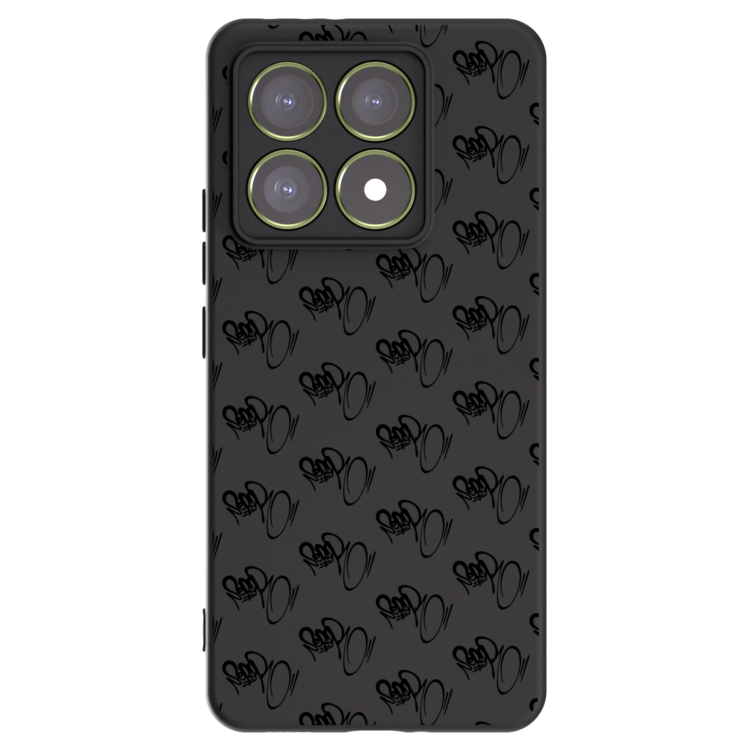 Picasee silikónový čierny obal pre Xiaomi 14T - Separ - Black On Black 1