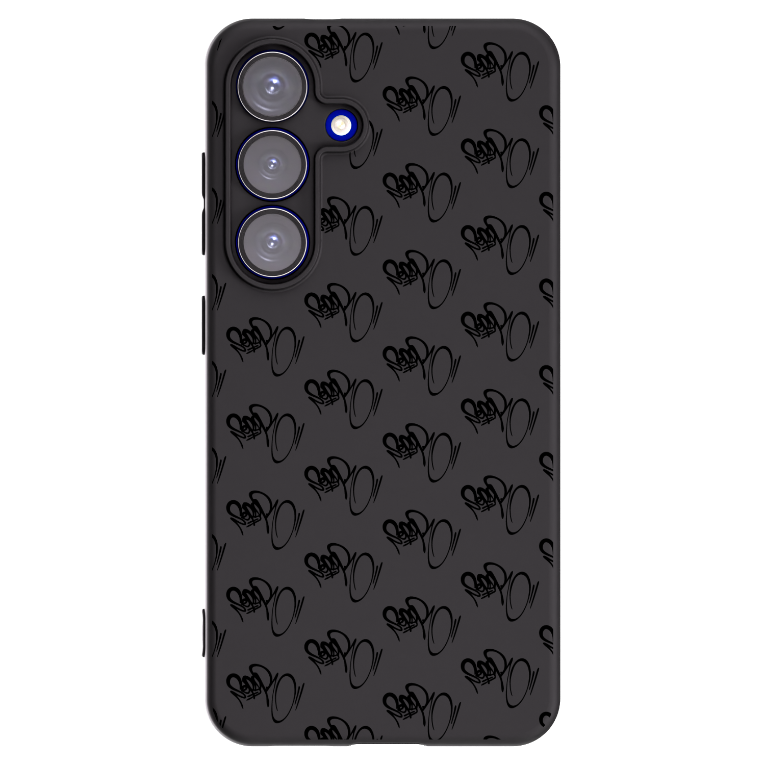 Picasee silikónový čierny obal pre Samsung Galaxy S25 5G - Separ - Black On Black 1