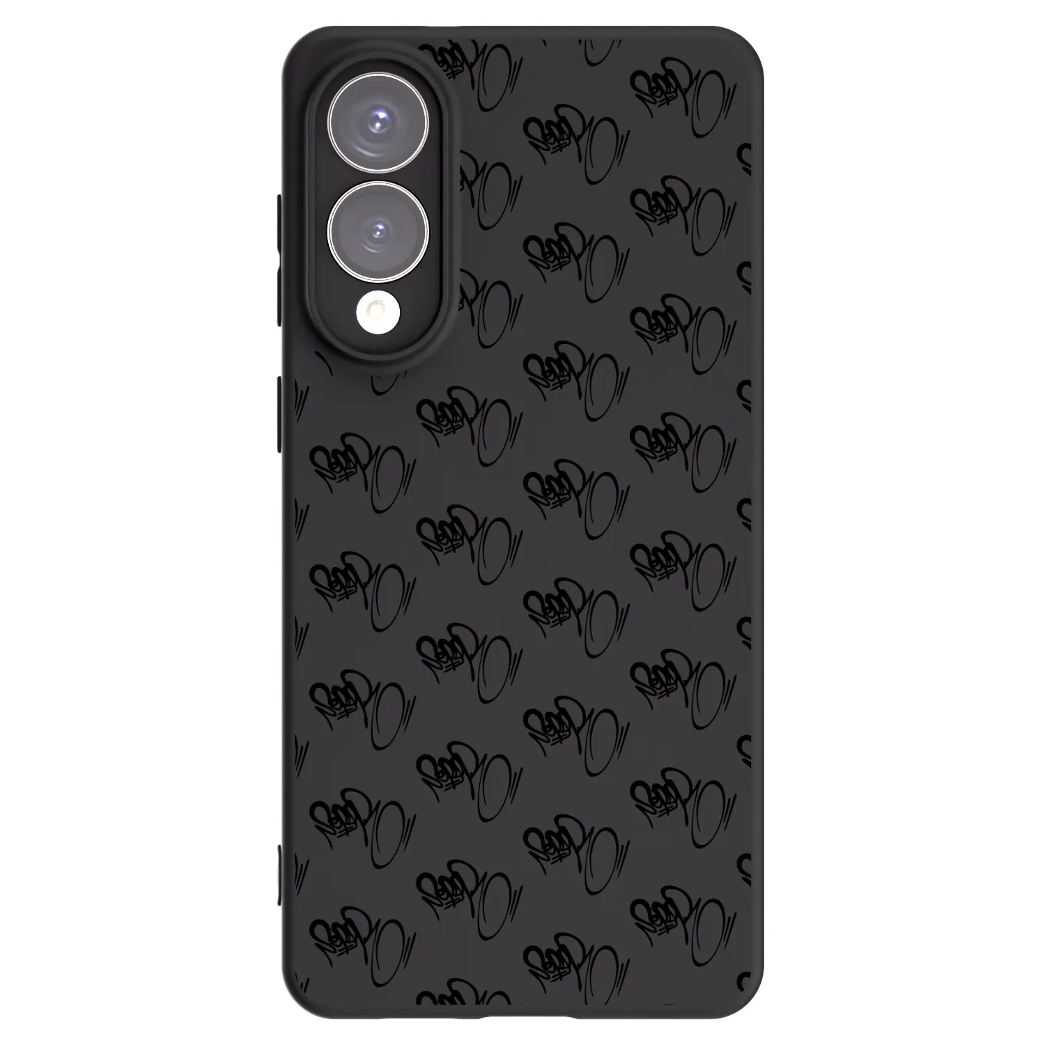 Silikónový čierny obal pre Samsung Galaxy S25 Edge 5G - Separ - Black On Black 1