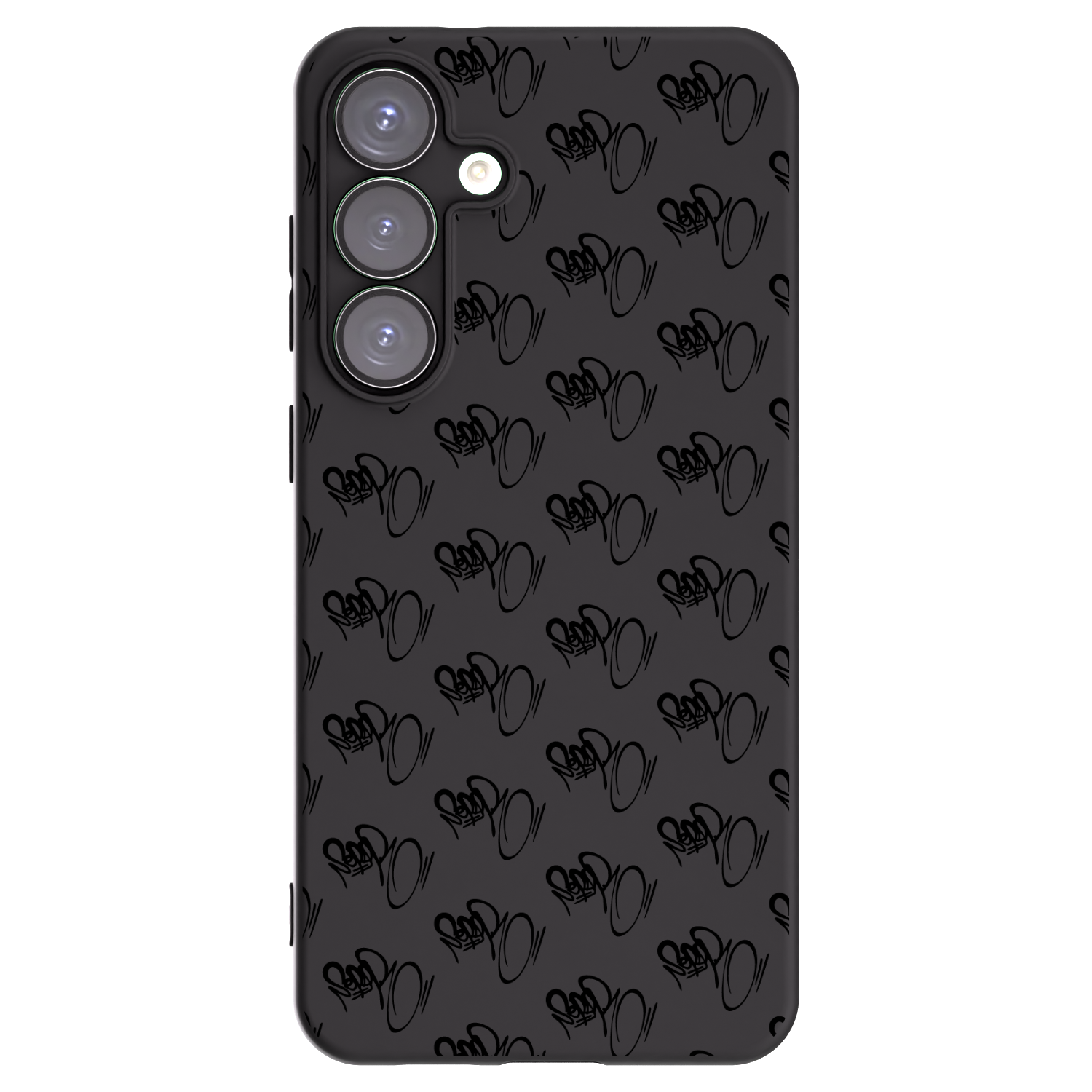 Picasee silikónový čierny obal pre Samsung Galaxy S25+ 5G - Separ - Black On Black 1