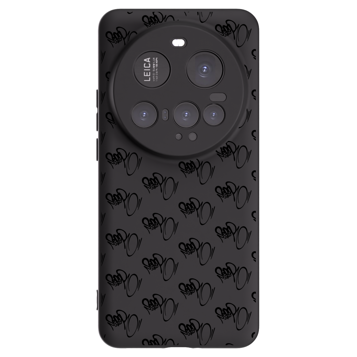 Picasee silikónový čierny obal pre Xiaomi 15 Ultra - Separ - Black On Black 1