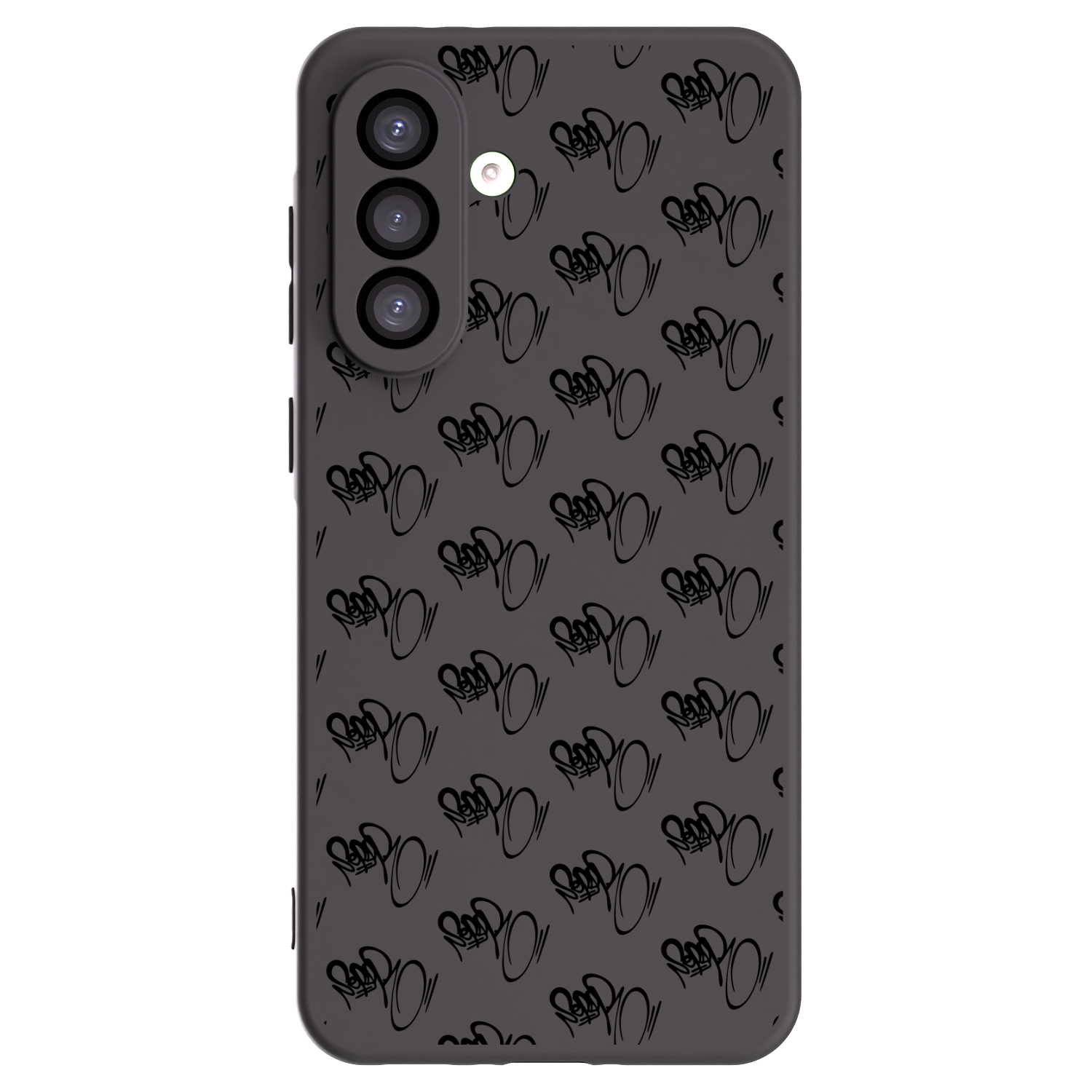 Picasee silikónový čierny obal pre Samsung Galaxy A26 5G A266B - Separ - Black On Black 1