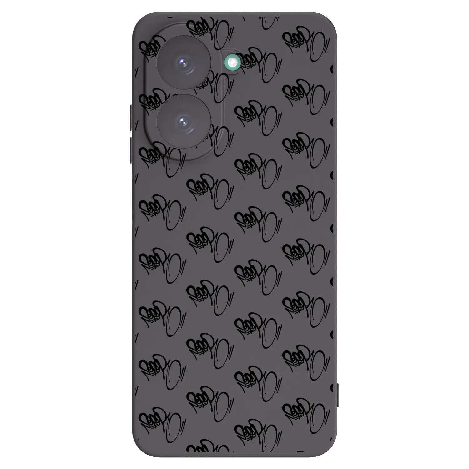 Picasee silikónový čierny obal pre Xiaomi Redmi A5 - Separ - Black On Black 1