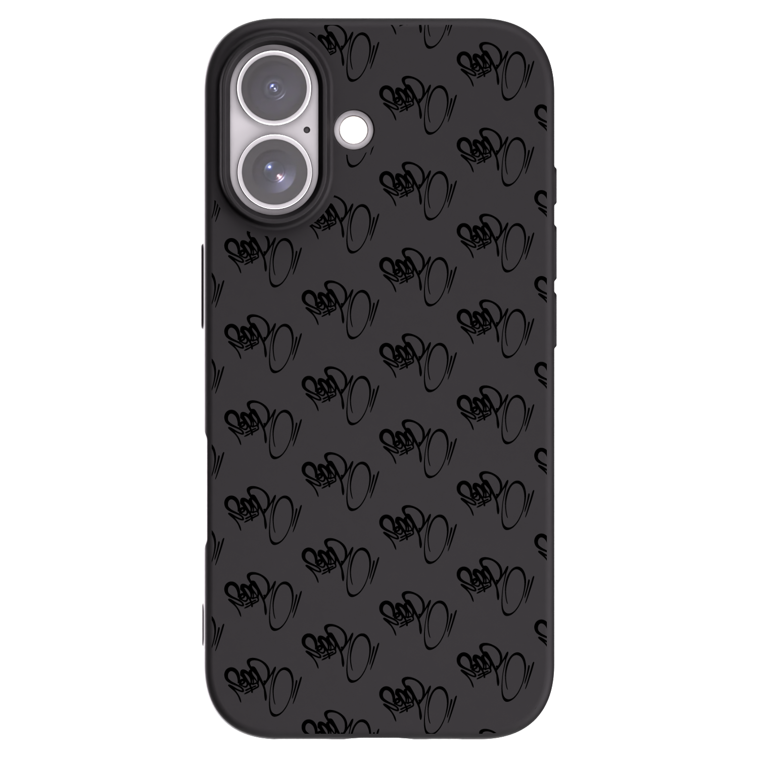 Picasee silikónový čierny obal pre Apple iPhone 17 - Separ - Black On Black 1