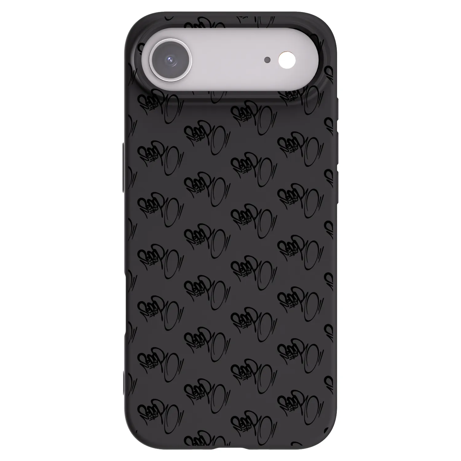 Picasee silikónový čierny obal pre Apple iPhone Air - Separ - Black On Black 1
