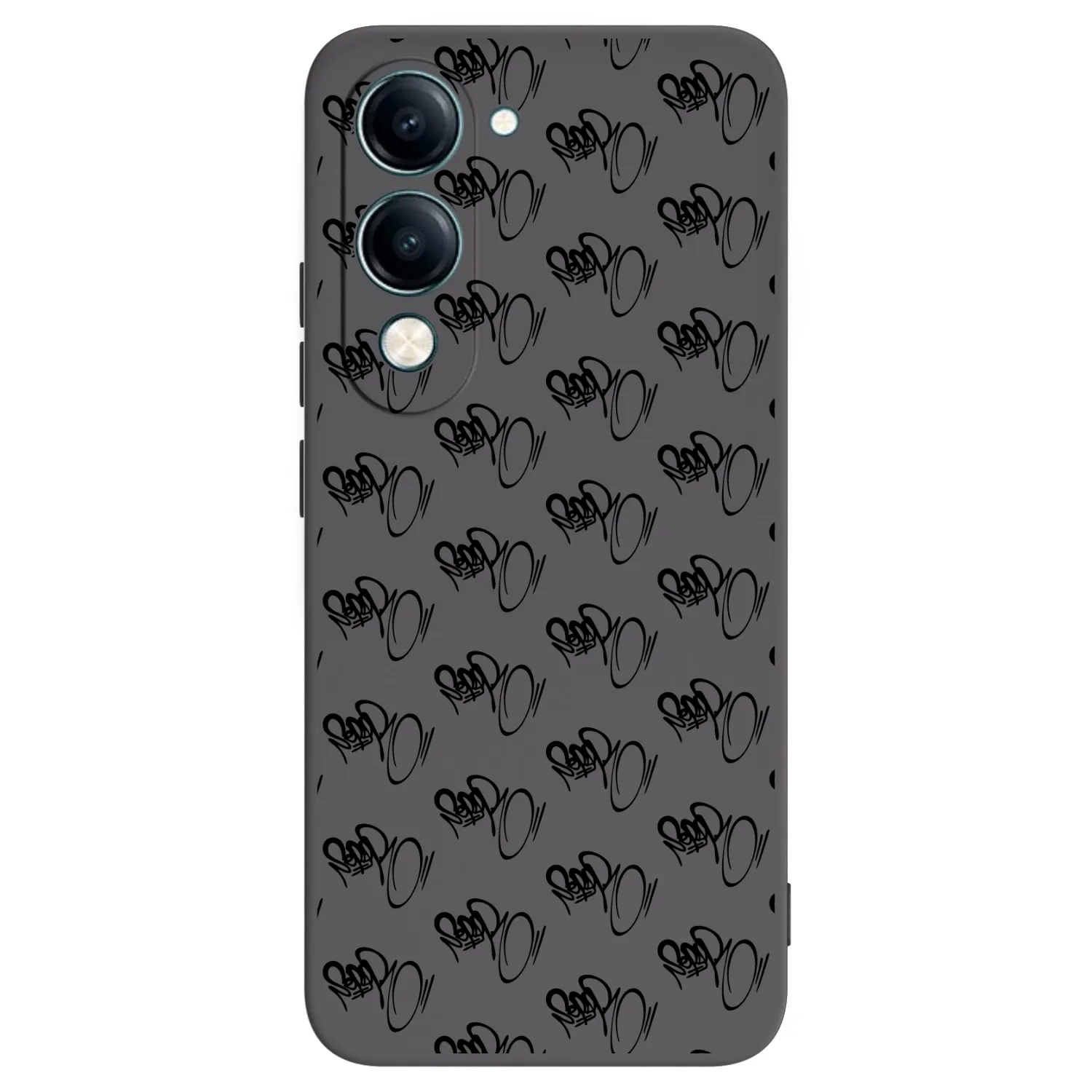 Picasee silikónový čierny obal pre Vivo Y29s 5G - Separ - Black On Black 1