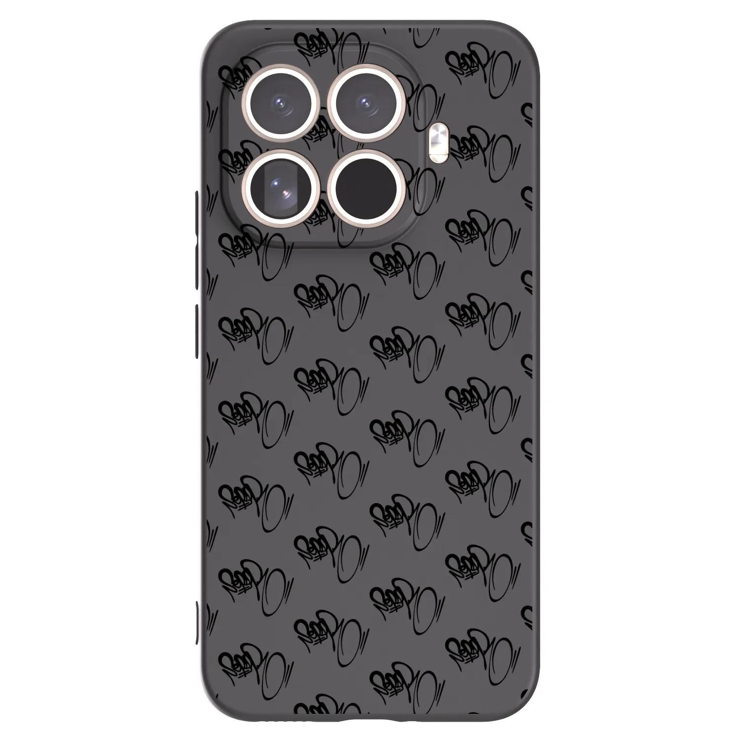 Picasee silikónový čierny obal pre Xiaomi 15T Pro - Separ - Black On Black 1