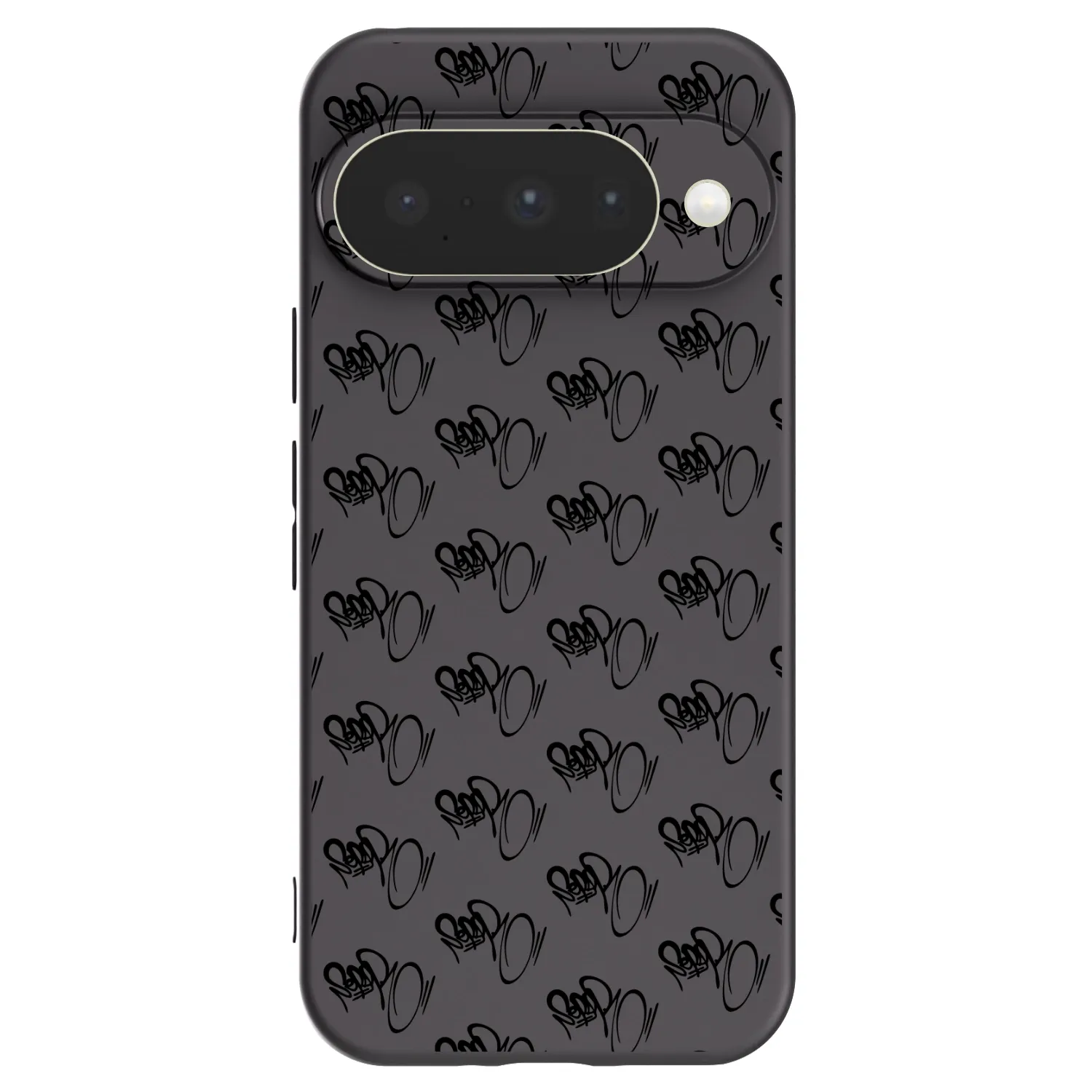 Silikónový čierny obal pre Google Pixel 10 - Separ - Black On Black 1