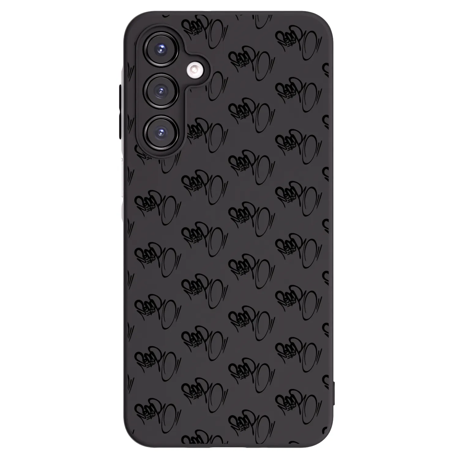 Picasee silikónový čierny obal pre Samsung Galaxy A16 4G - Separ - Black On Black 1
