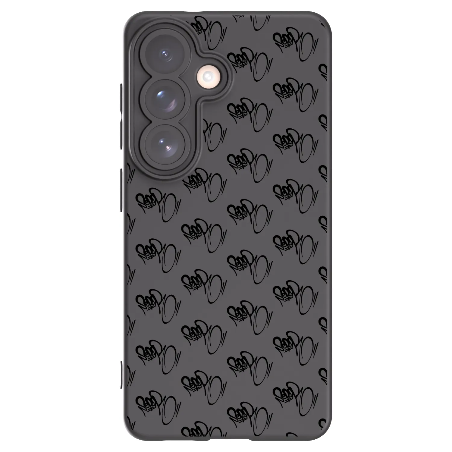 Picasee silikónový čierny obal pre Samsung Galaxy S26 - Separ - Black On Black 1