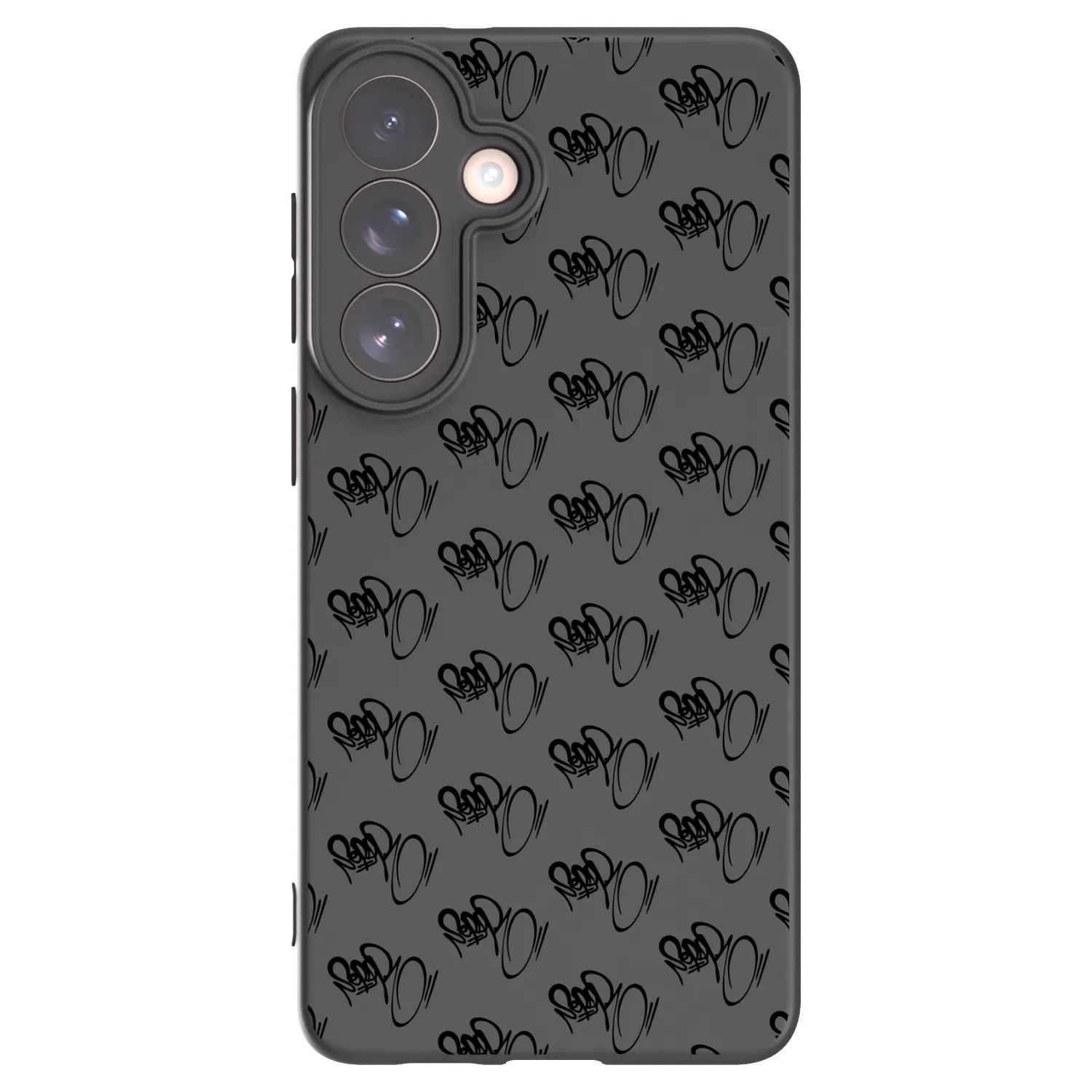 Picasee silikónový čierny obal pre Samsung Galaxy S26+ - Separ - Black On Black 1