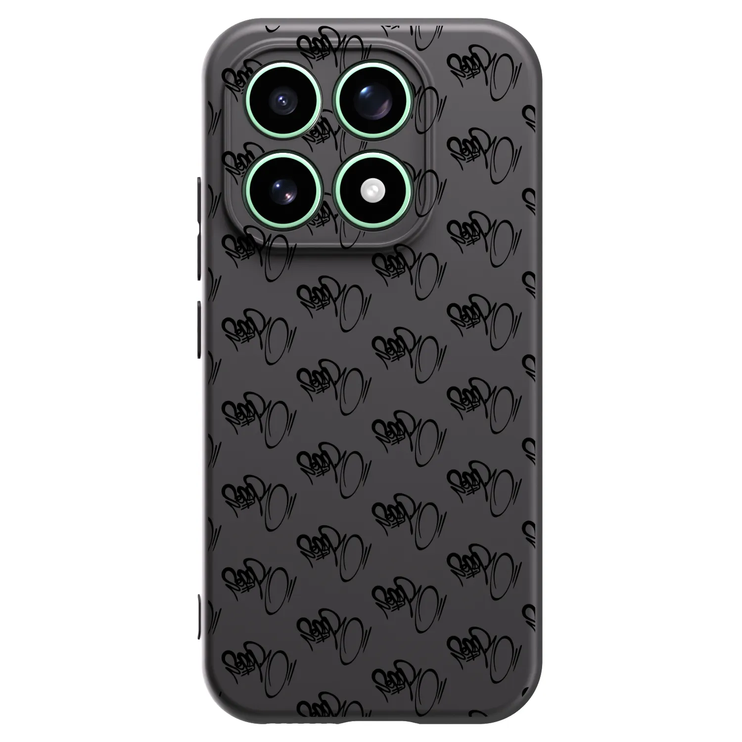 Picasee silikónový čierny obal pre Xiaomi 17 - Separ - Black On Black 1