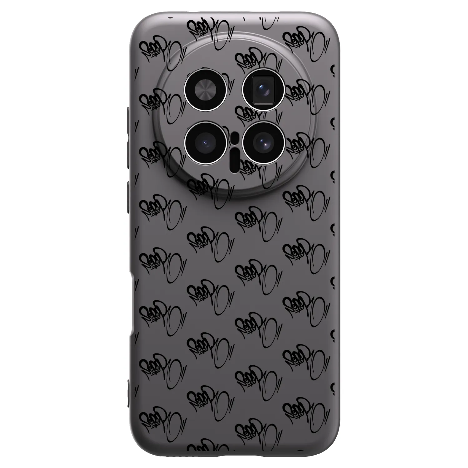 Picasee silikónový čierny obal pre Honor Magic8 Pro 5G - Separ - Black On Black 1