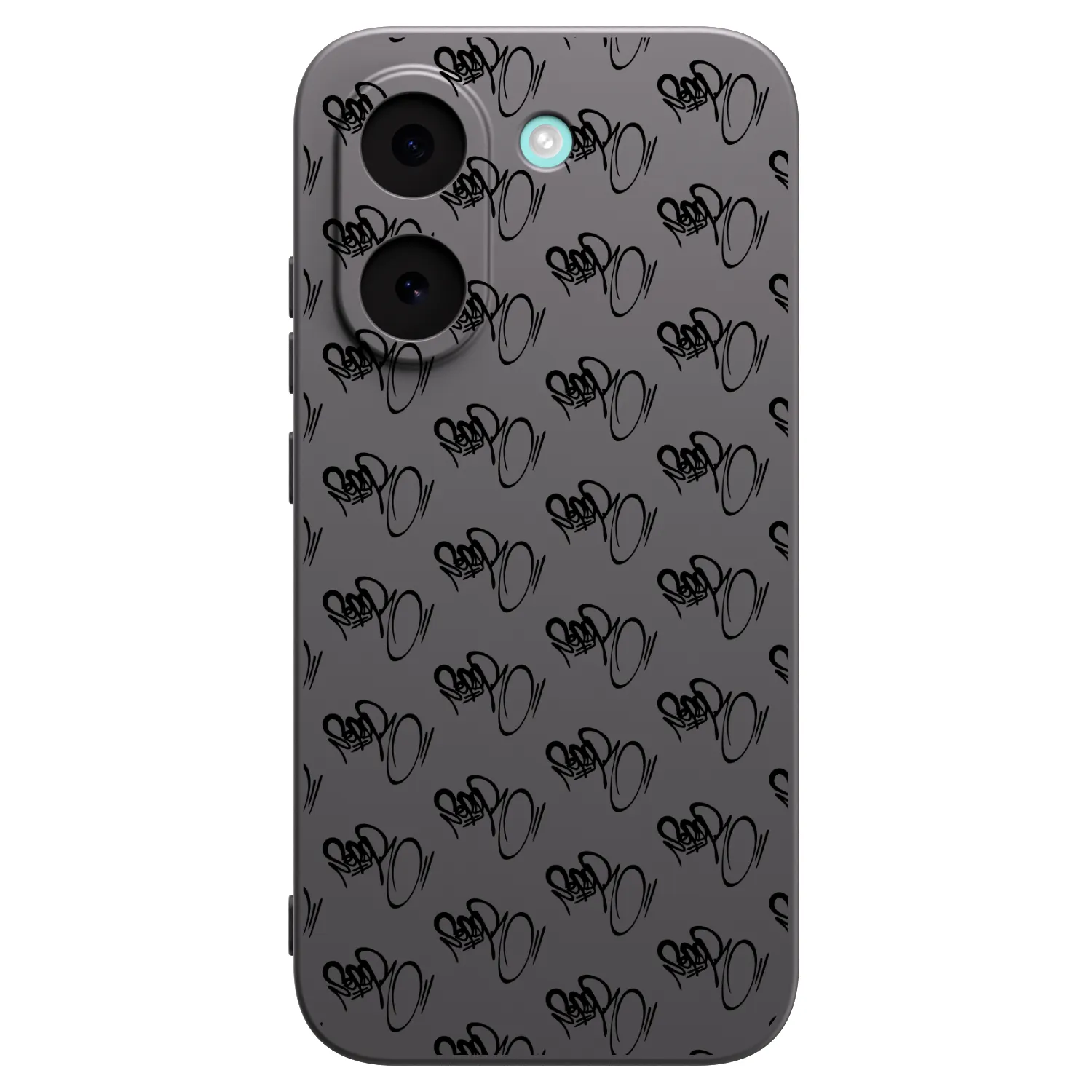 Picasee silikónový čierny obal pre Xiaomi Poco X8 Pro - Separ - Black On Black 1