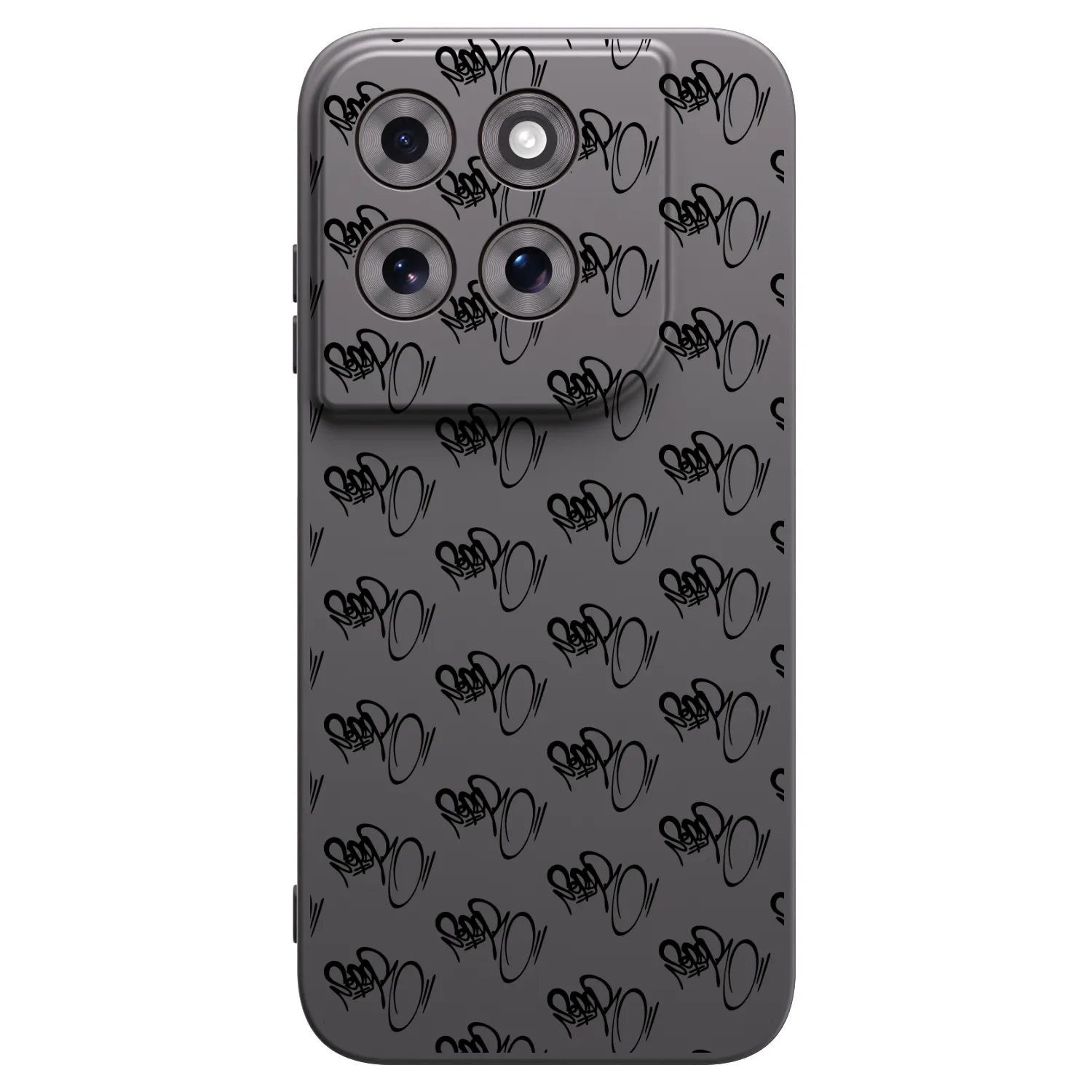 Picasee silikónový čierny obal pre Motorola Moto G77 - Separ - Black On Black 1