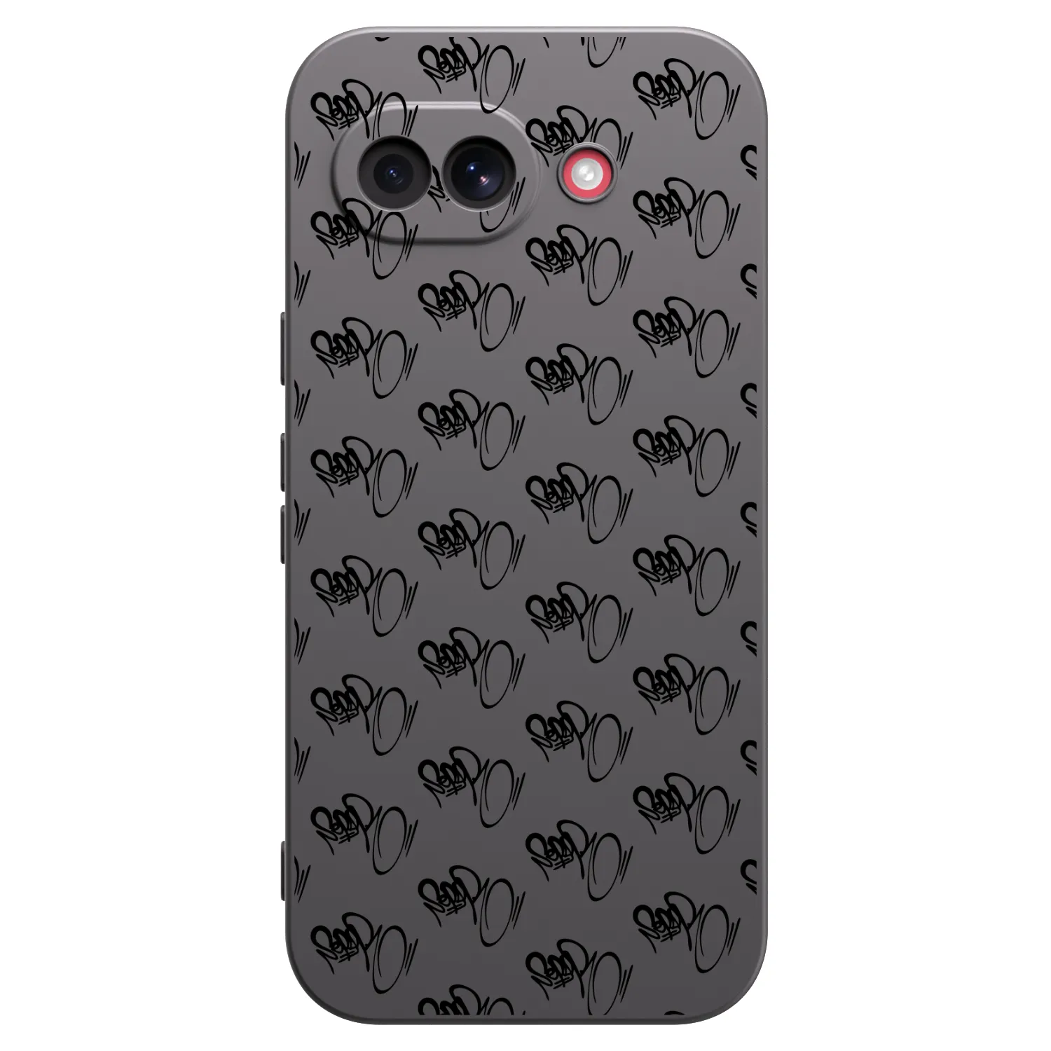 Picasee silikónový čierny obal pre Google Pixel 10a - Separ - Black On Black 1