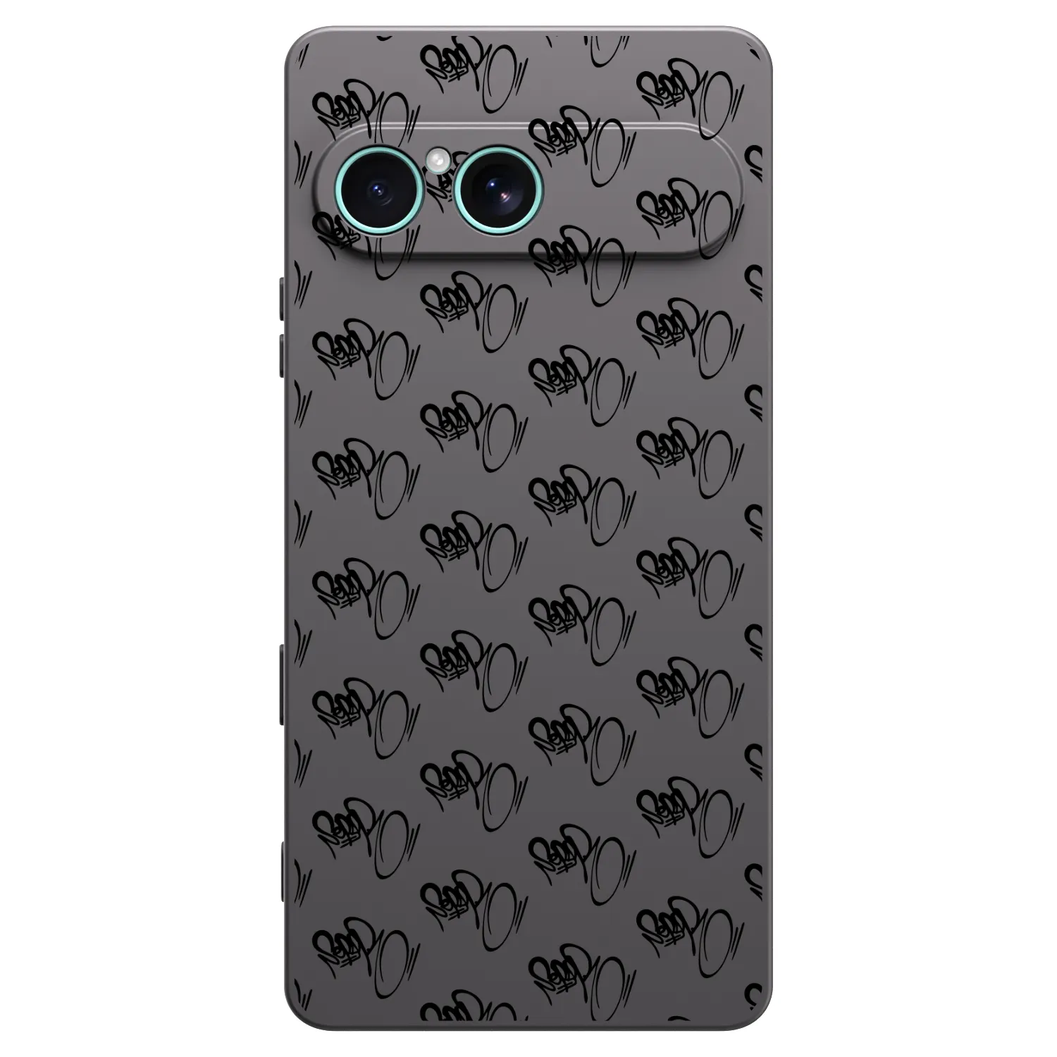 Picasee silikónový čierny obal pre Sony Xperia 10 VII - Separ - Black On Black 1